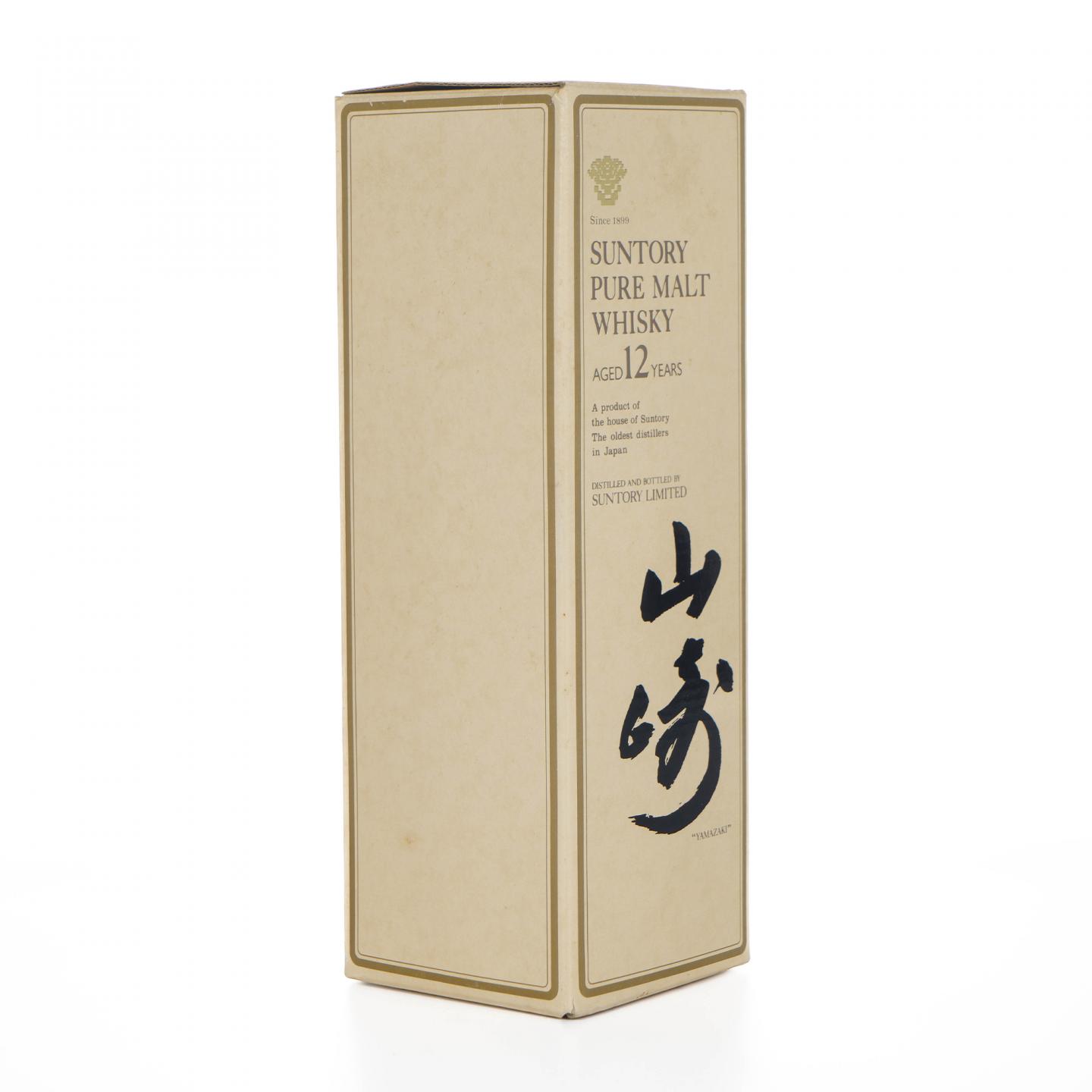 山崎 12年 金花标 750ml 非原盒