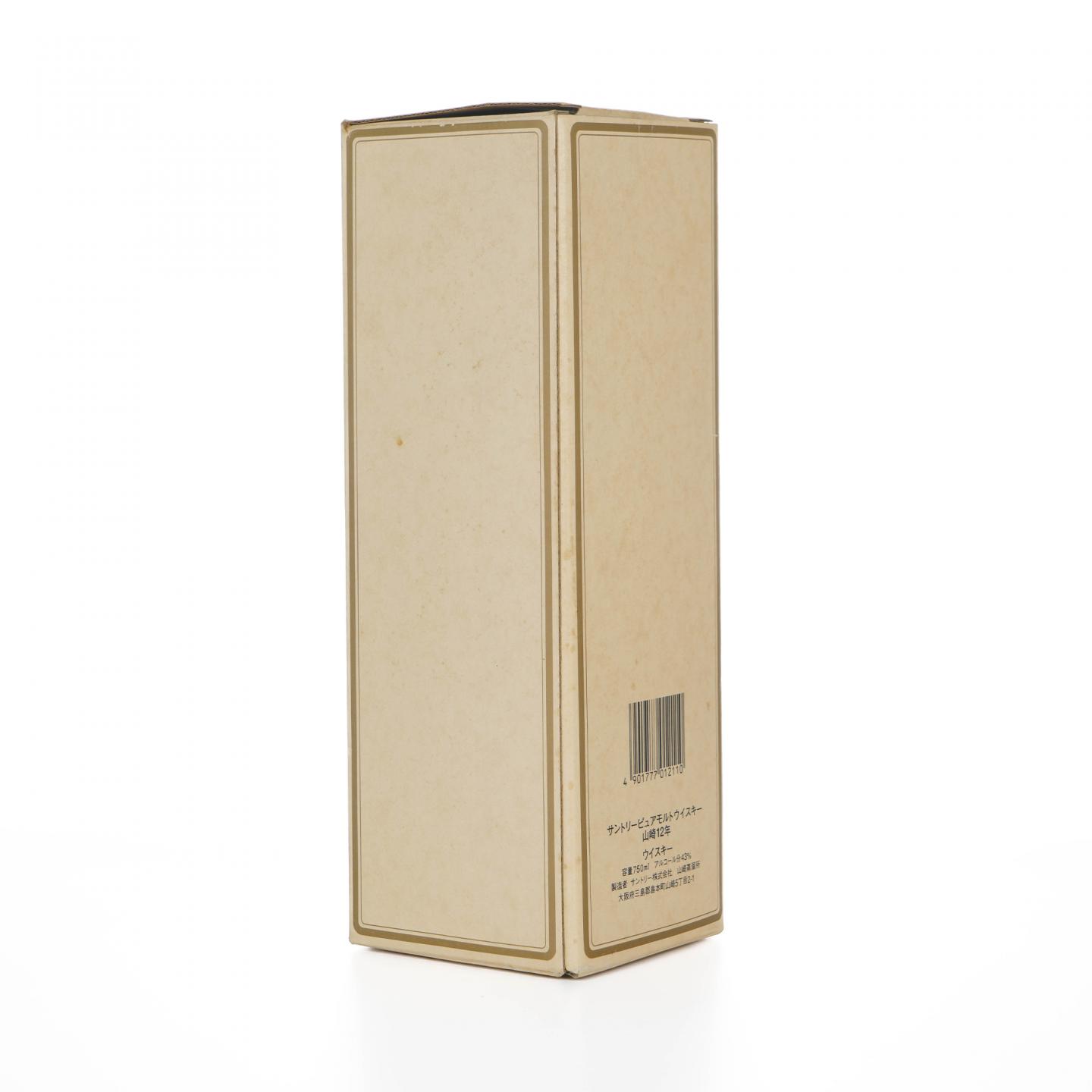 山崎 12年 金花标 750ml 非原盒