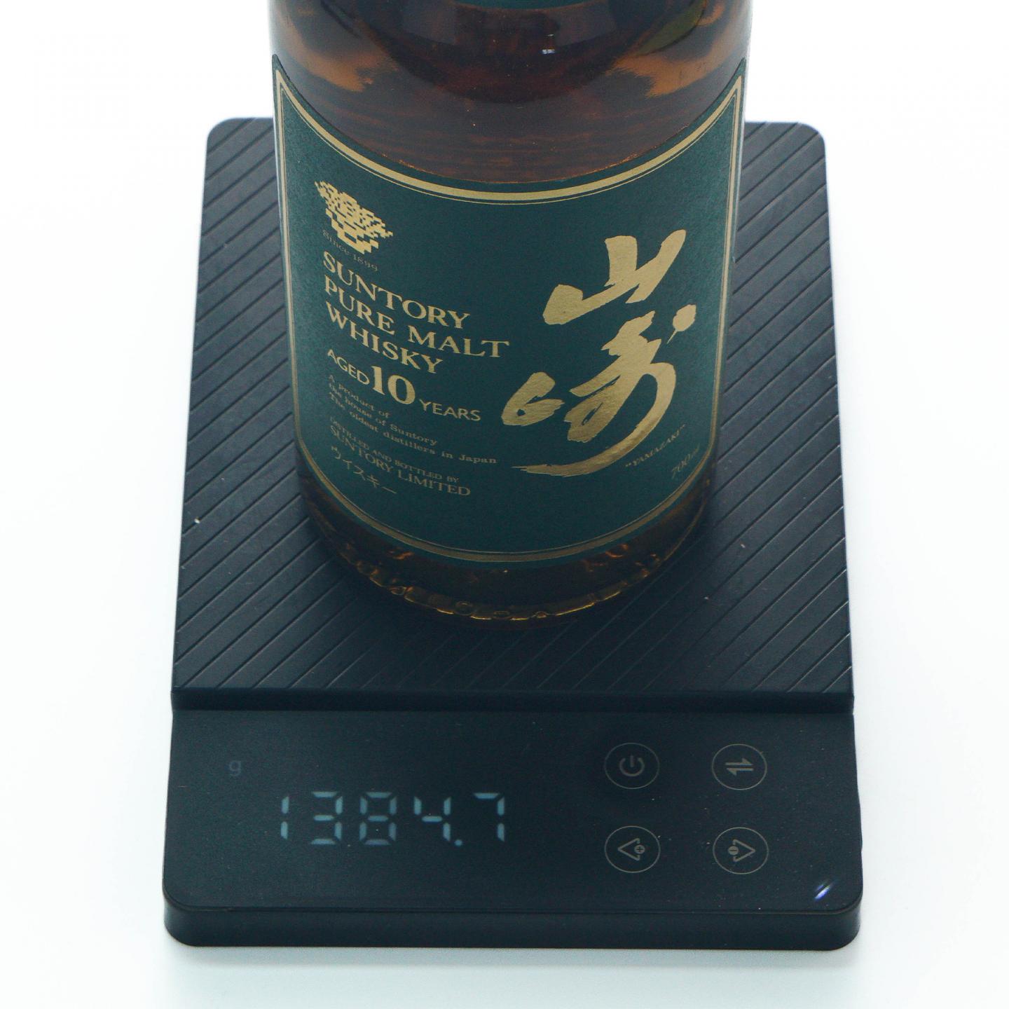 山崎 10年 金花标 绿标 Pure Malt