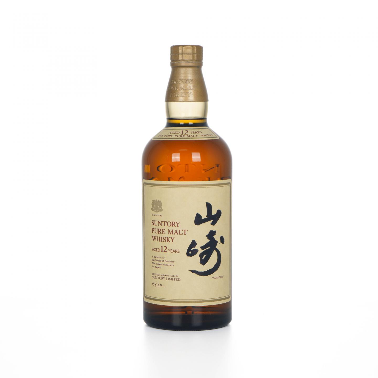 山崎 12年 金狮标 Pure Malt 750ml