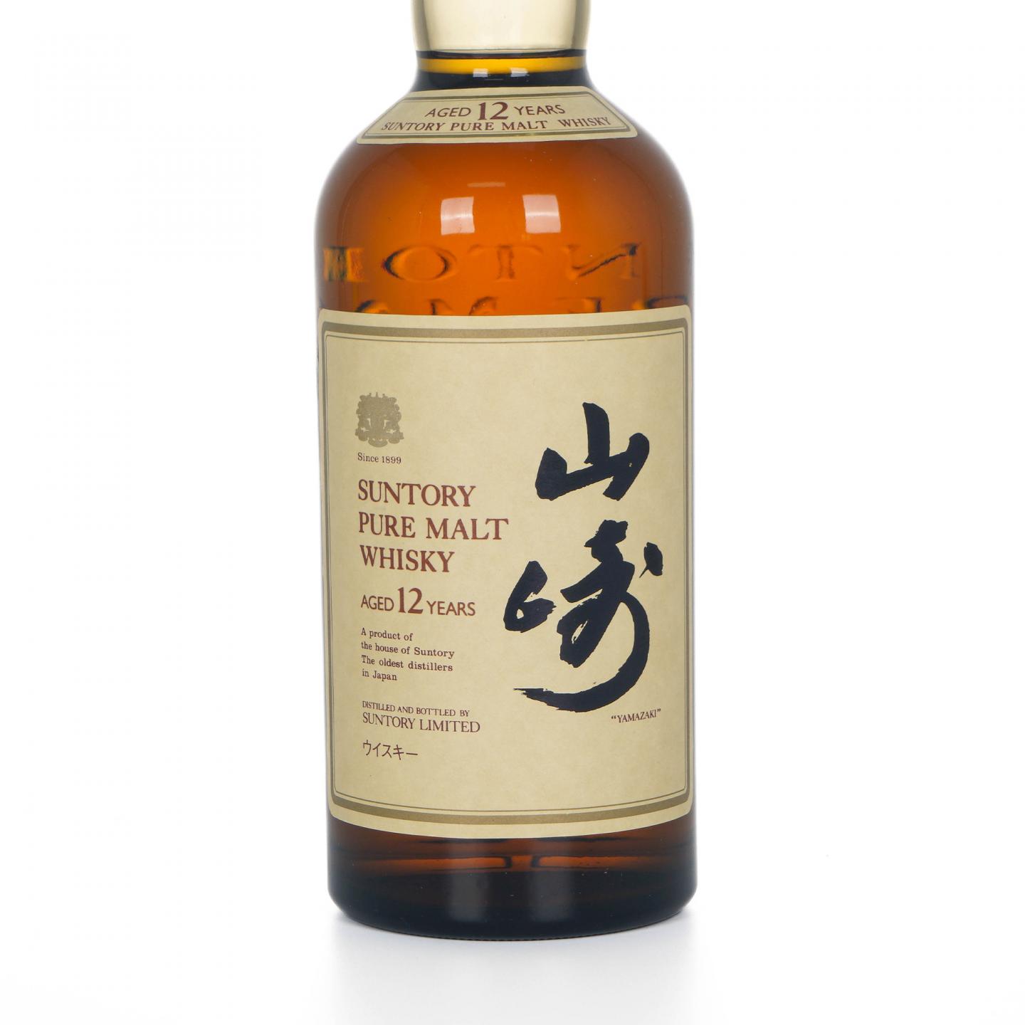 山崎 12年 金狮标 Pure Malt 750ml
