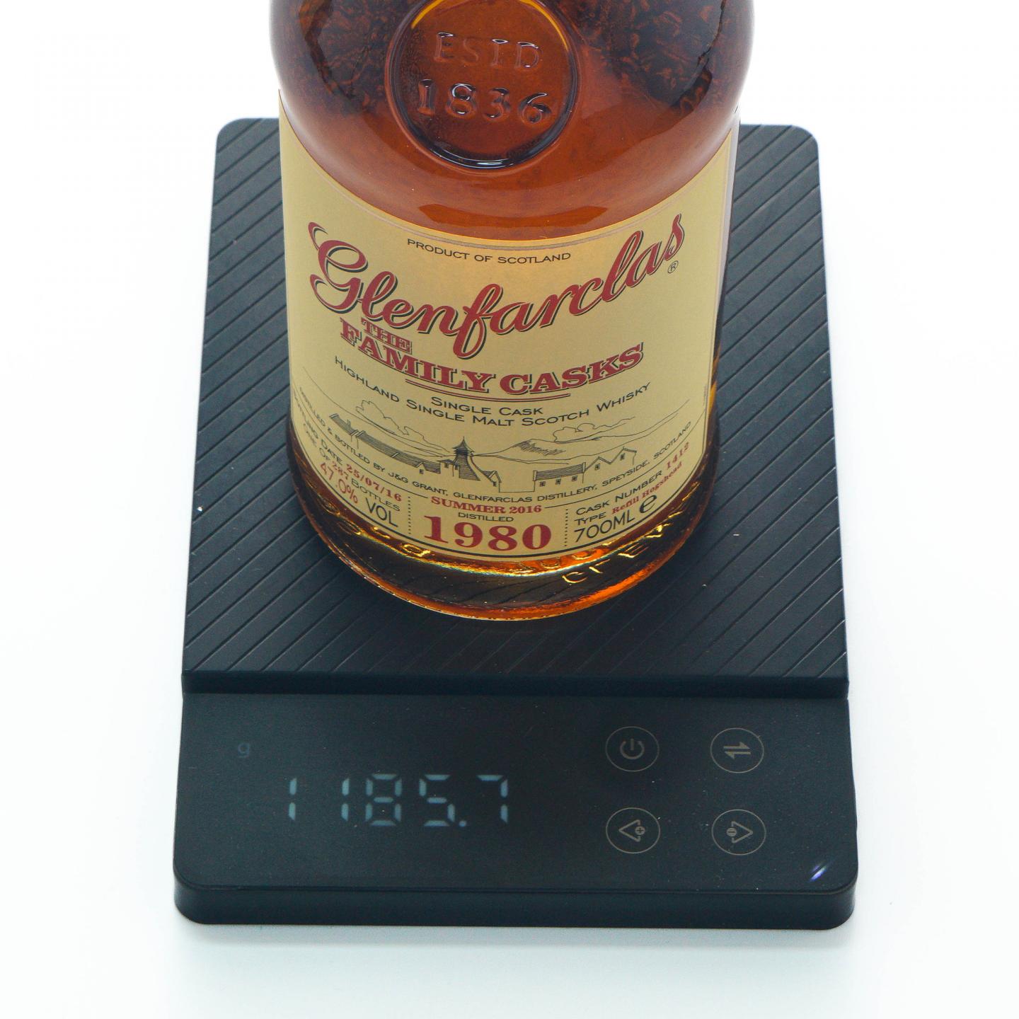 Glenfarclas 格兰花格 1980-2016 家族桶#1412