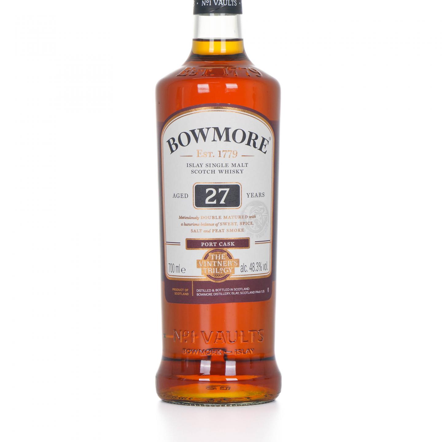 Bowmore 波摩 27年 2018 酒庄三部曲之三 行货