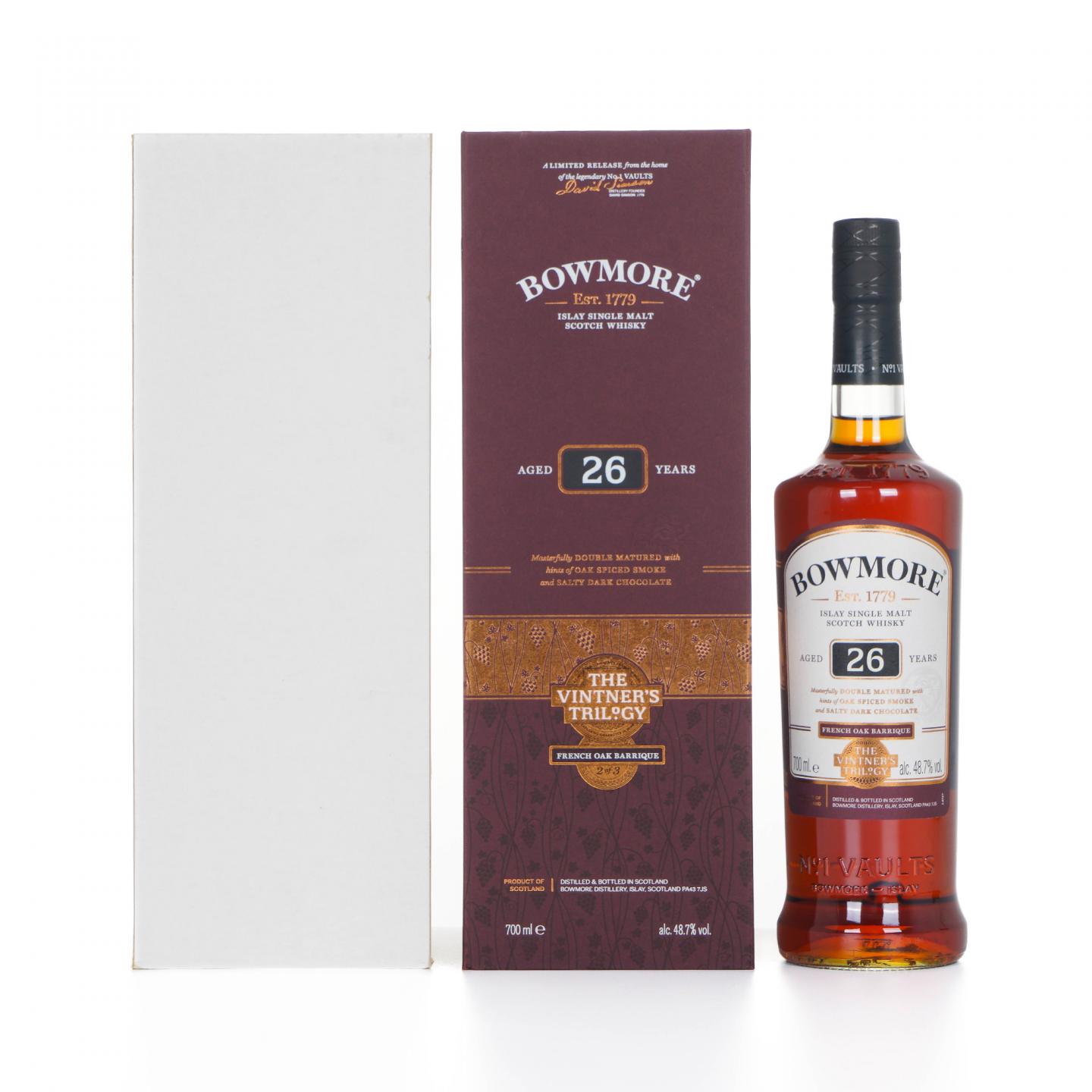 Bowmore 波摩 26年 2017 酒庄三部曲系列之二 行货