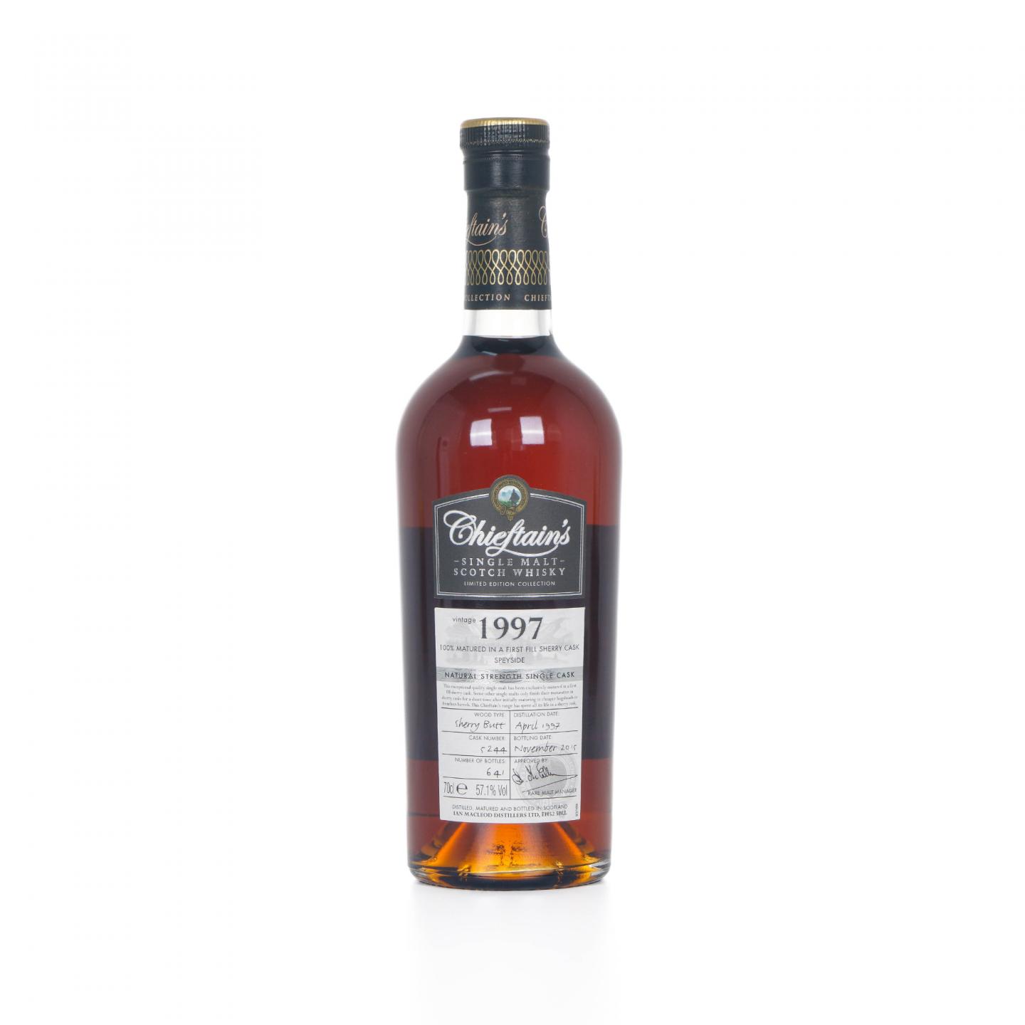 Chieftain's 老酋长 1997-2015 雪莉单桶#5244 IM