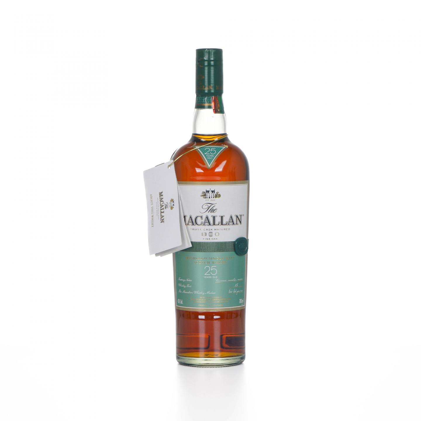 Macallan 麦卡伦 25年 Fine oak