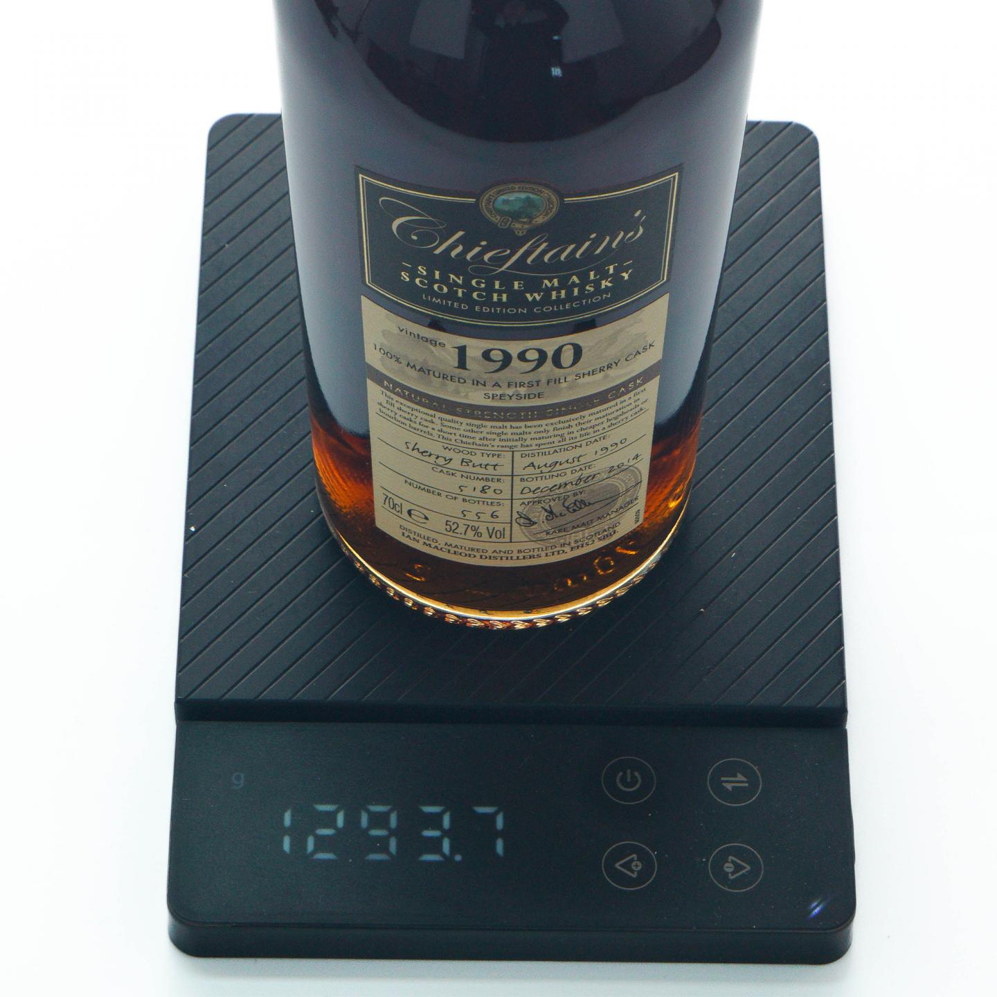 Chieftain's 老酋长 1990-2014 雪莉单桶#5180 IM