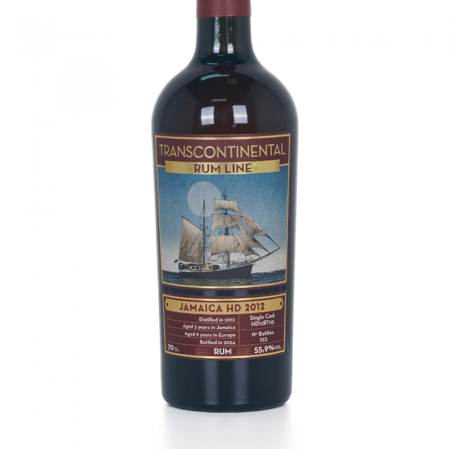 HD 牙买加 2012-2024 朗姆酒 Transcontinental Rum Line 单桶桶强