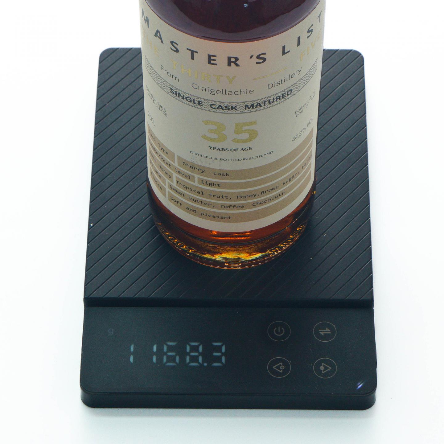 Craigellachie 克莱拉奇 35年 1985-2020 单桶熟成#4326
