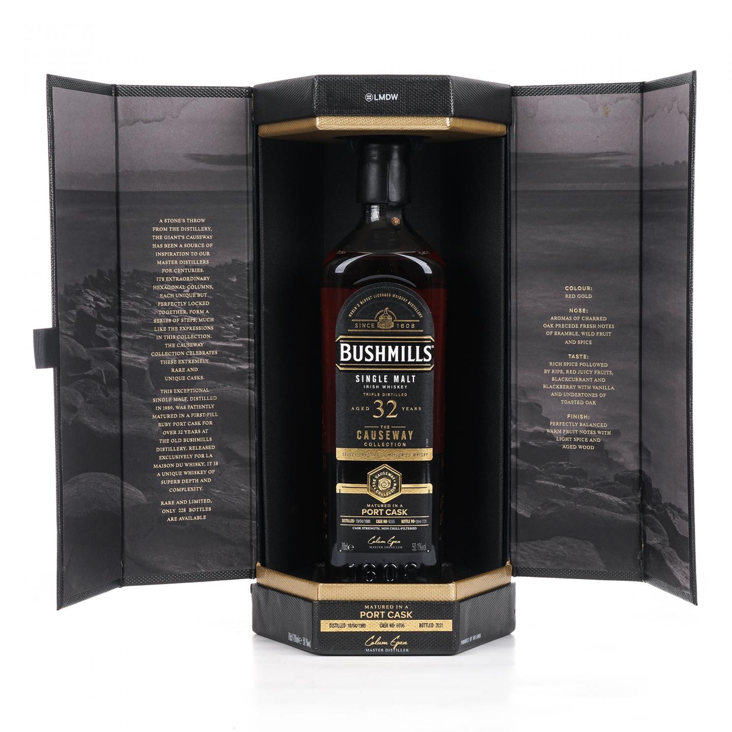 Bushmills 布什米尔 32年 1989 波特桶#6096