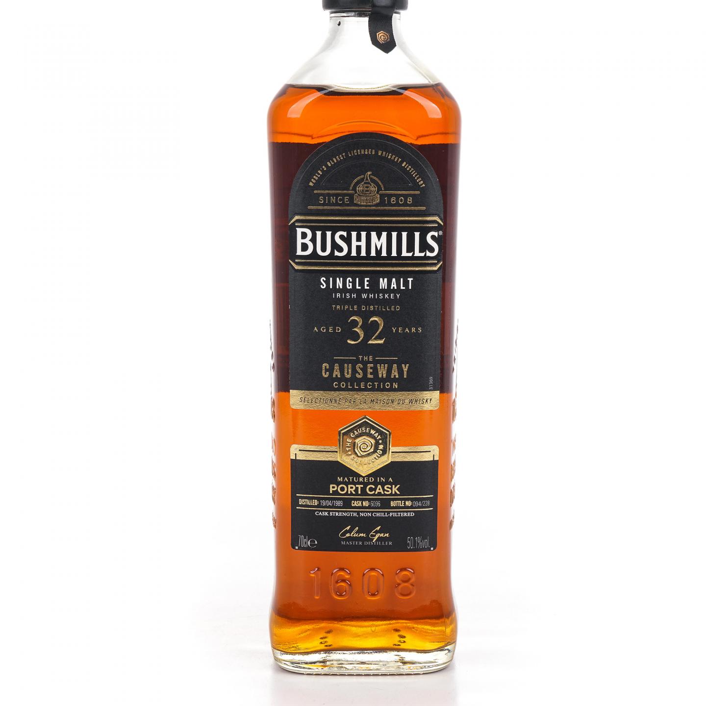 Bushmills 布什米尔 32年 1989 波特桶#6096