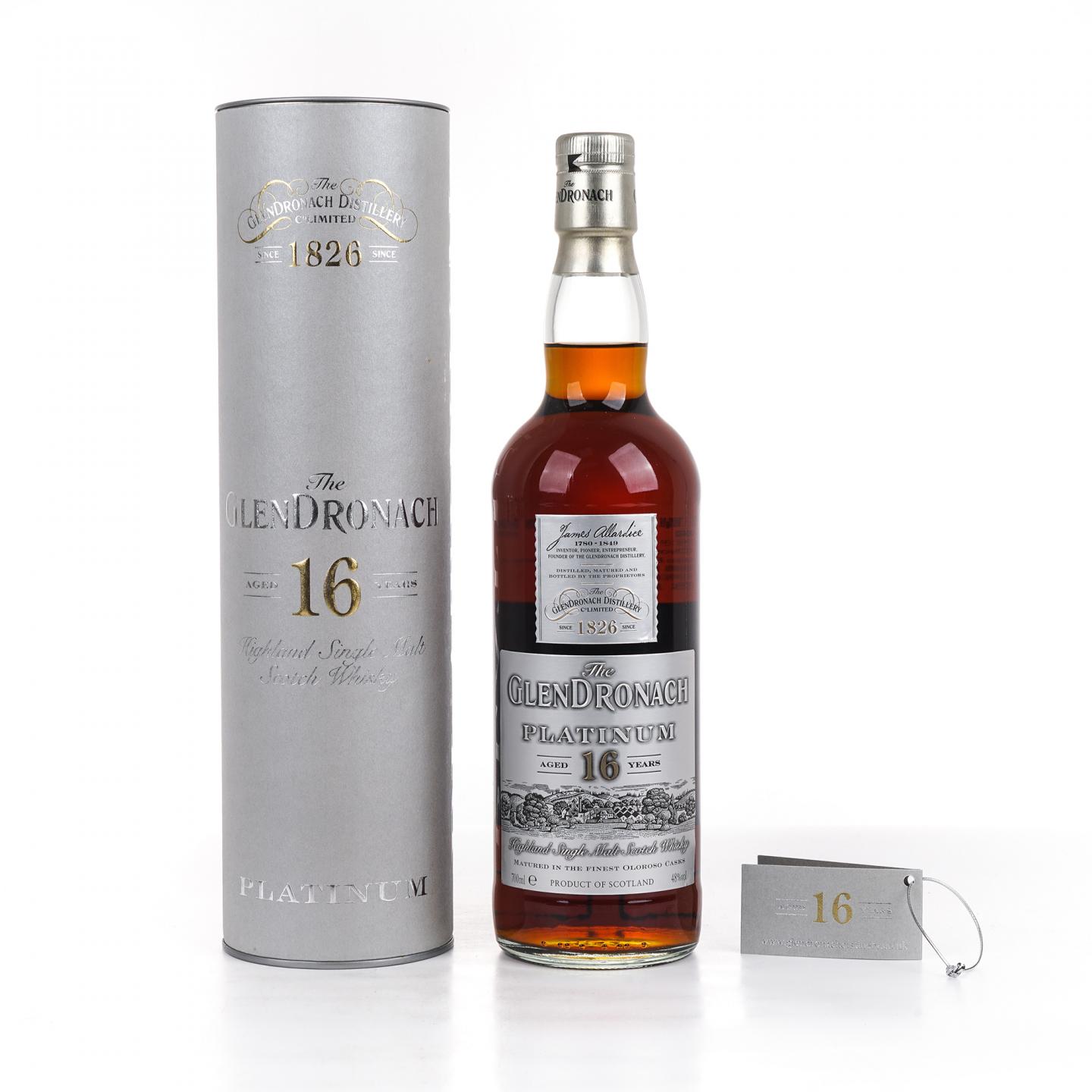 Glendronach 格兰多纳 16年 Platinum 雪莉桶