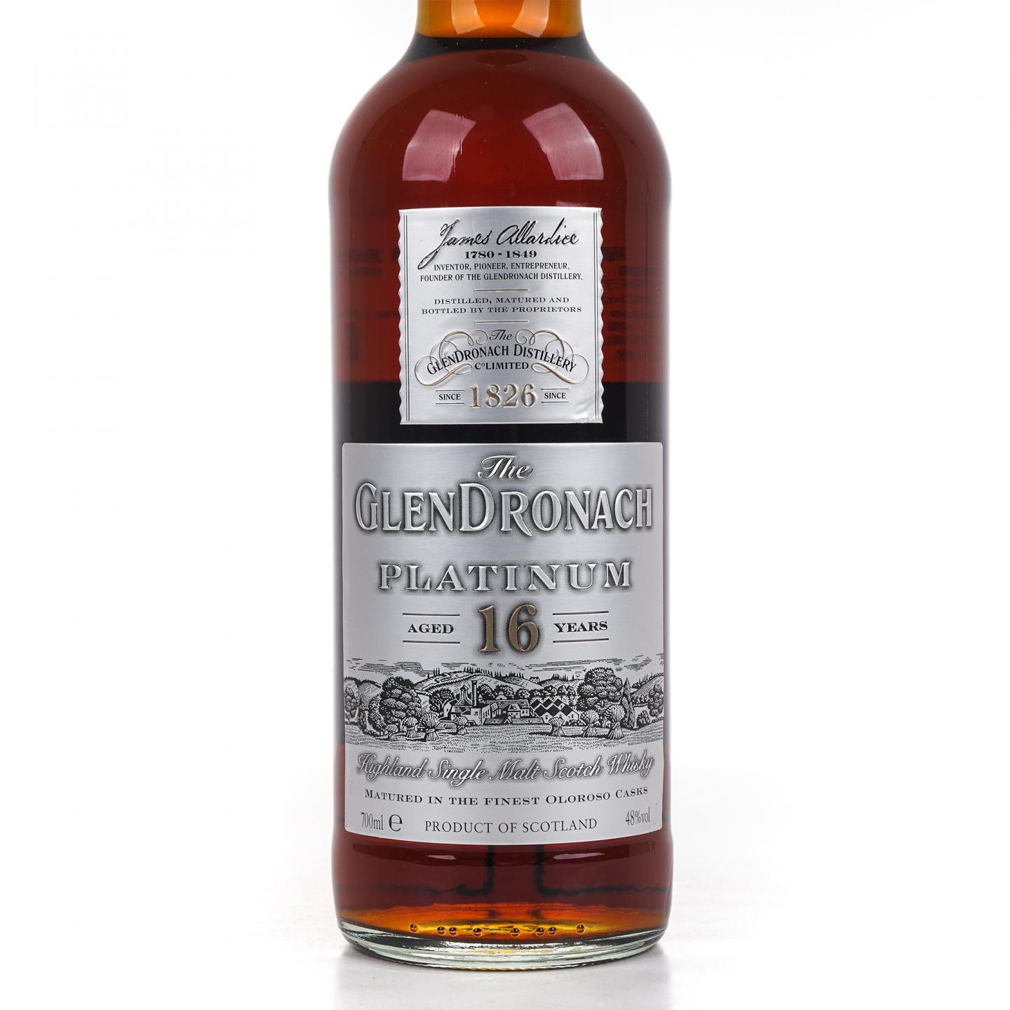 Glendronach 格兰多纳 16年 Platinum 雪莉桶
