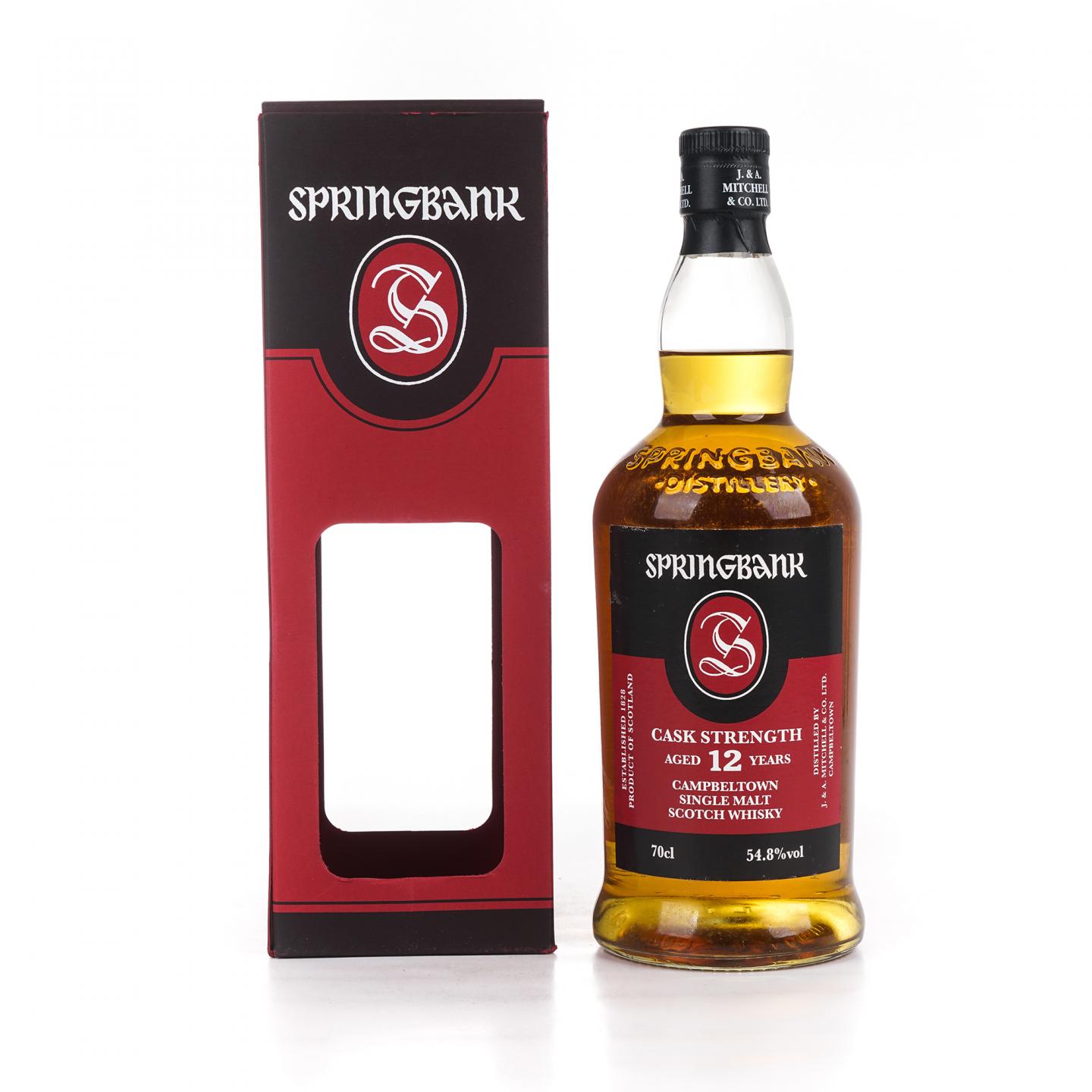 Springbank 云顶 12年 2018 桶强