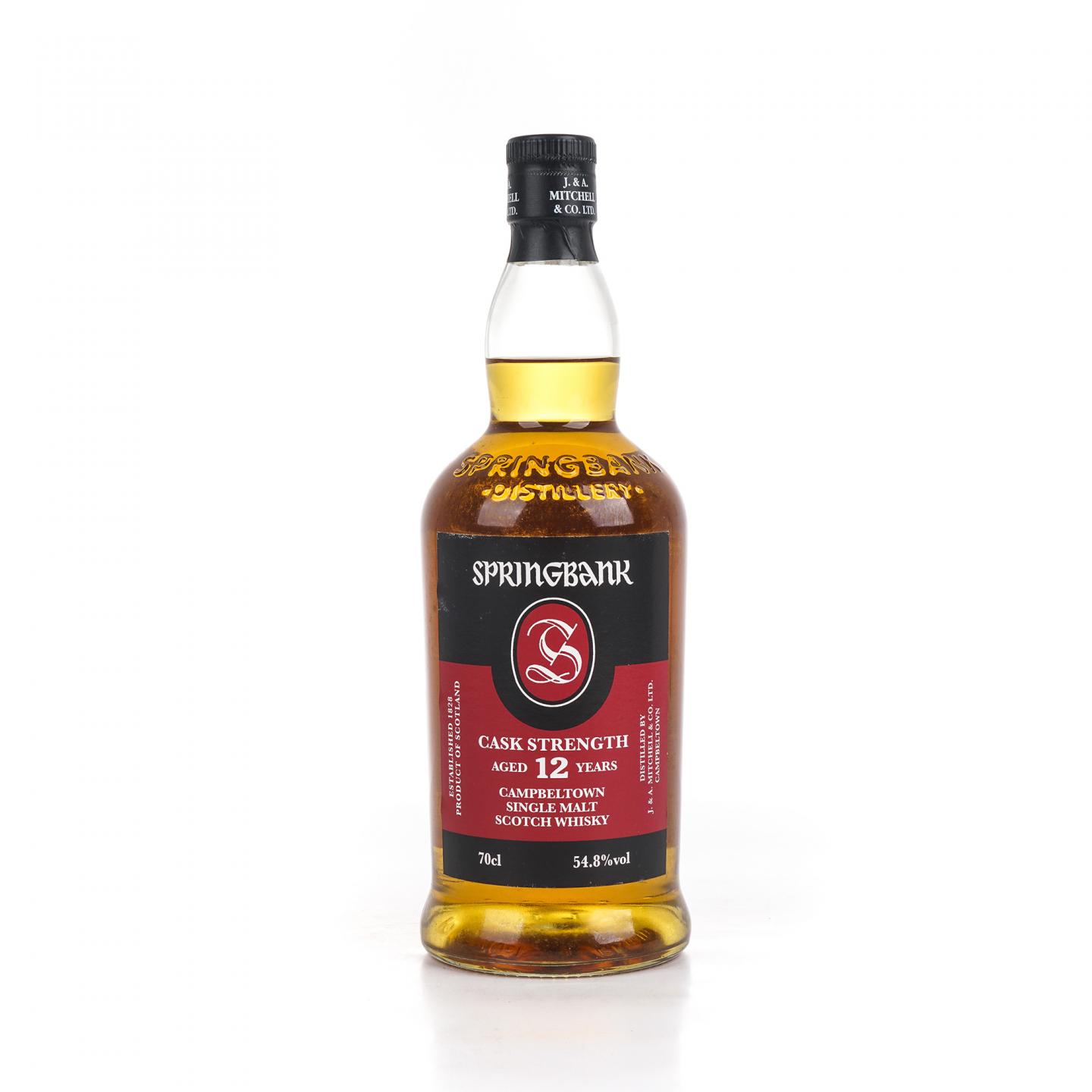 Springbank 云顶 12年 2018 桶强