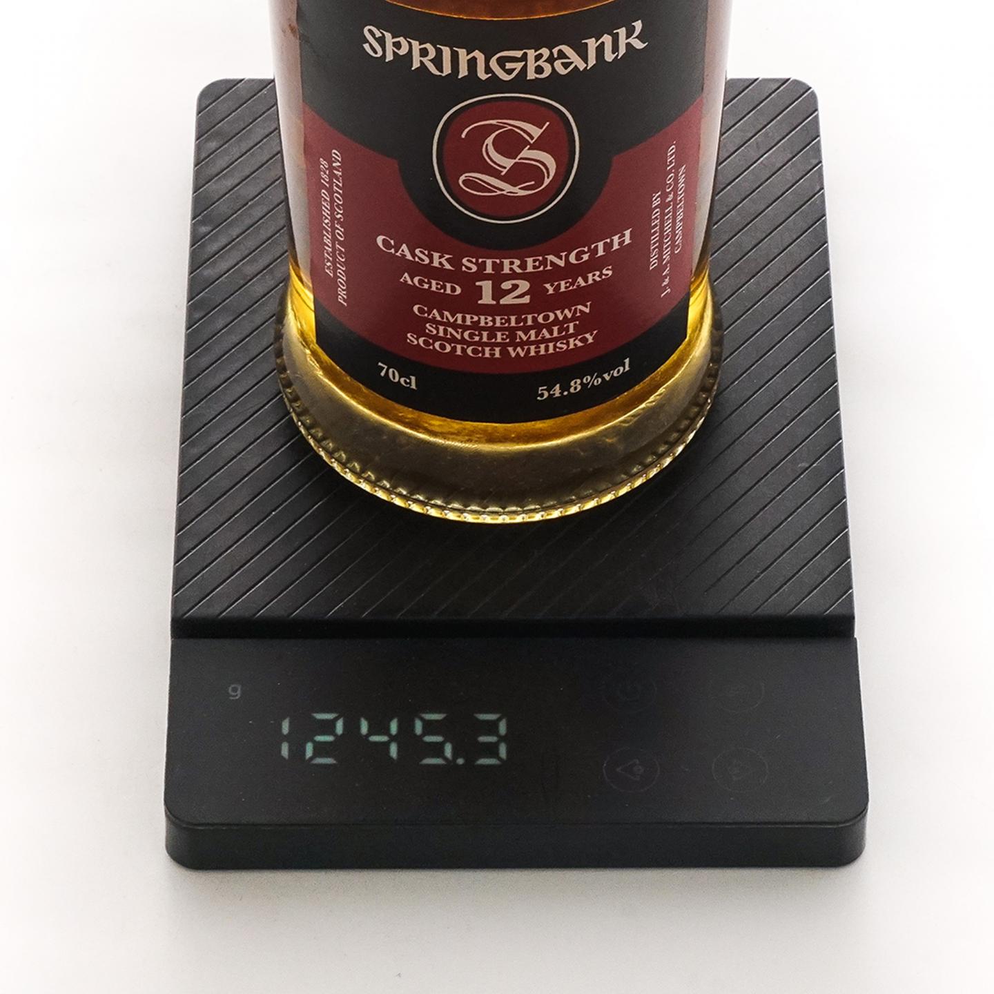 Springbank 云顶 12年 2018 桶强