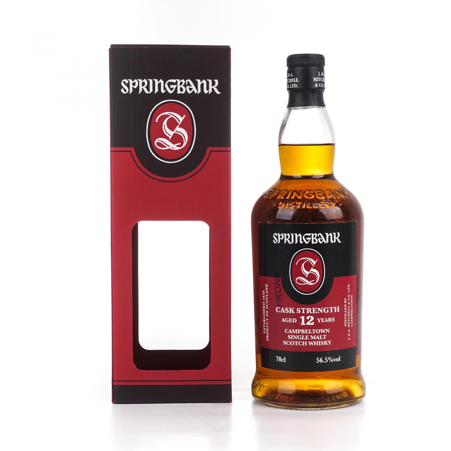 Springbank 云顶 12年 2017 红标桶强