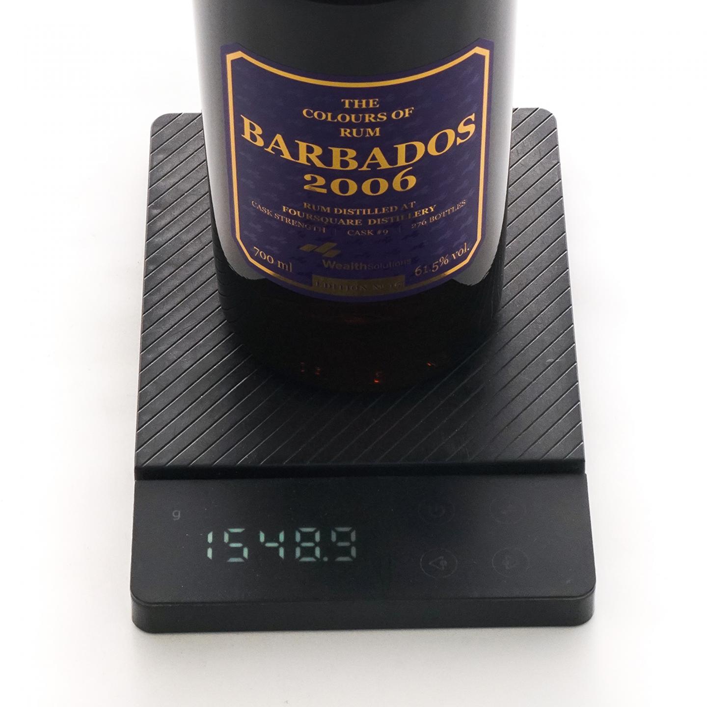 Foursquare 15年 2006-2022 巴巴多斯朗姆酒 Edition No.15