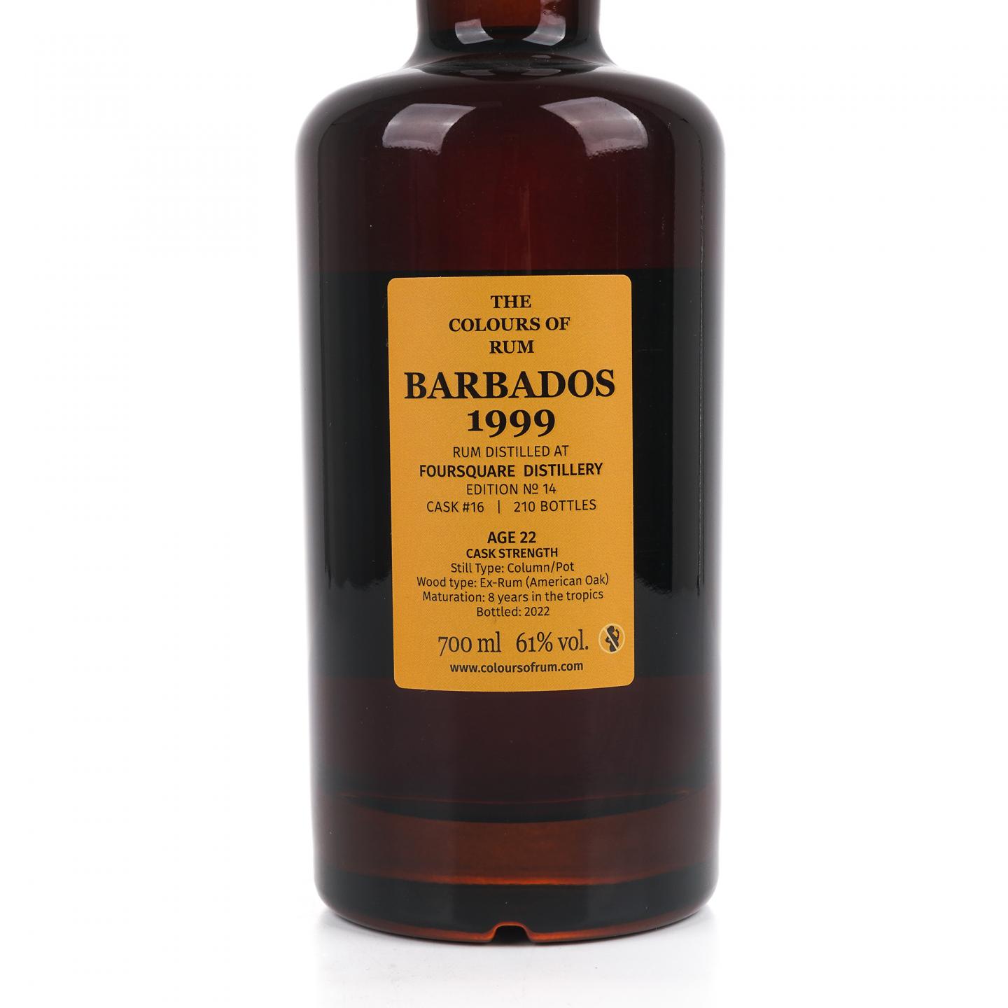 Foursquare 22年 1999-2022 巴巴多斯朗姆酒 Edition No.14