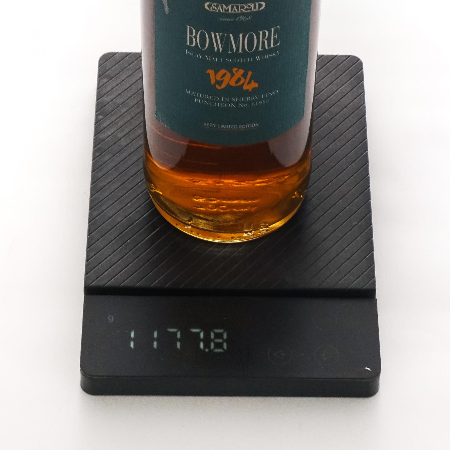 Bowmore 波摩 1984 雪莉桶 Samaroli