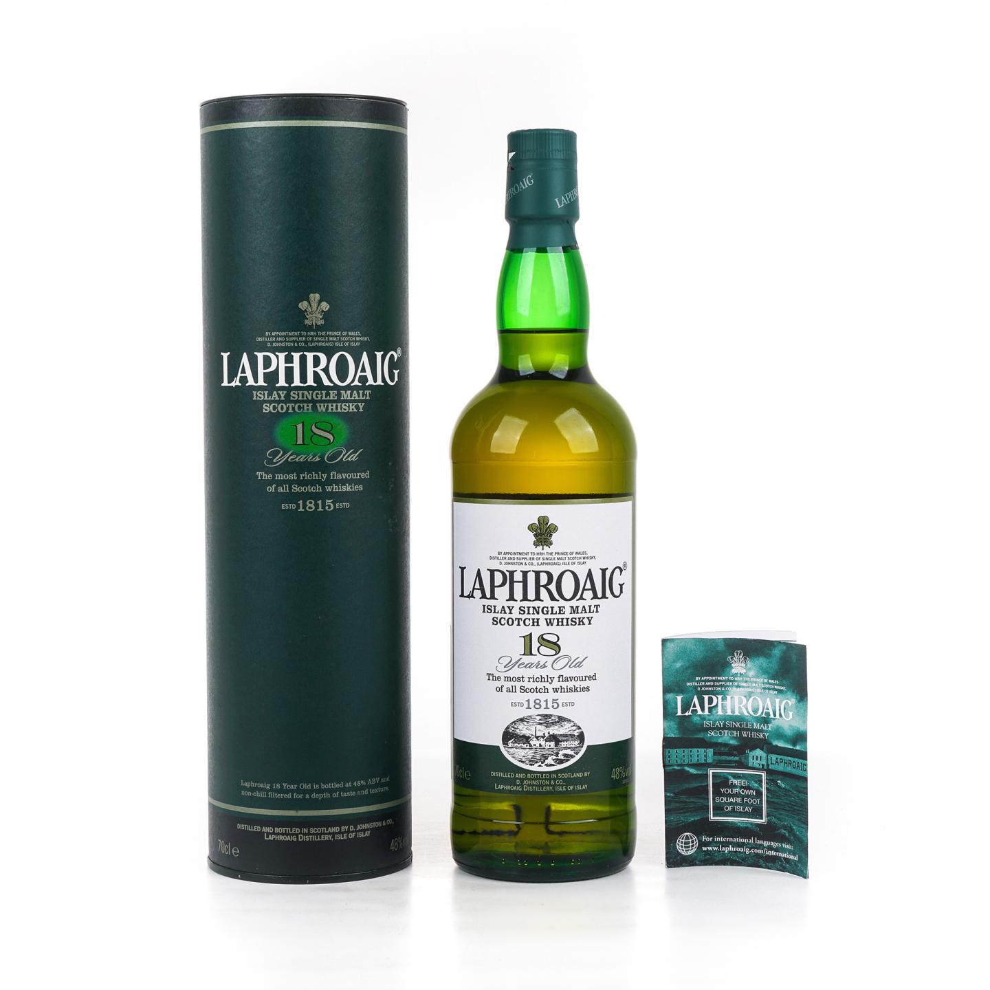 Laphroaig 拉弗格 18年 绿筒系列 礼盒 700ml