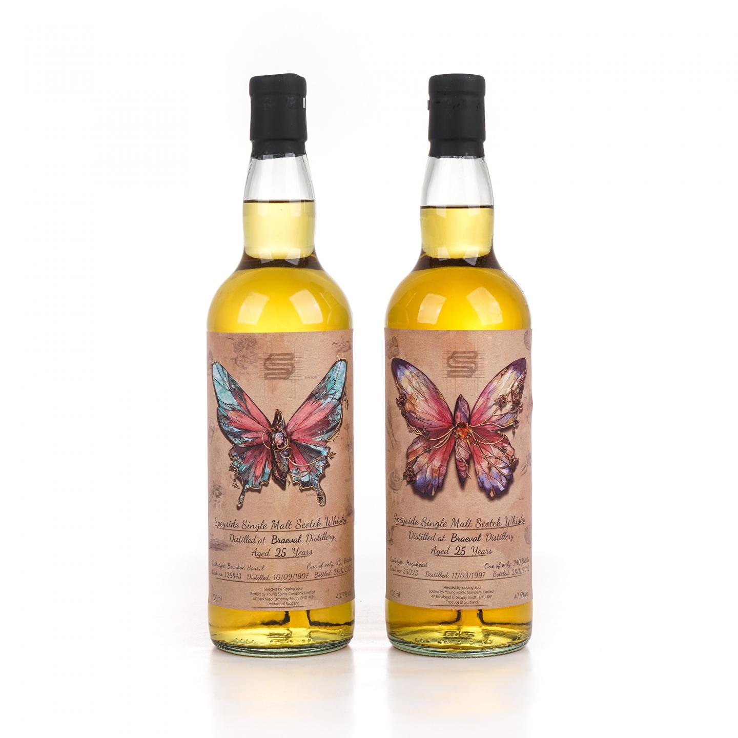 Braeval 25年 1997-2022 Young Spirits 2支组