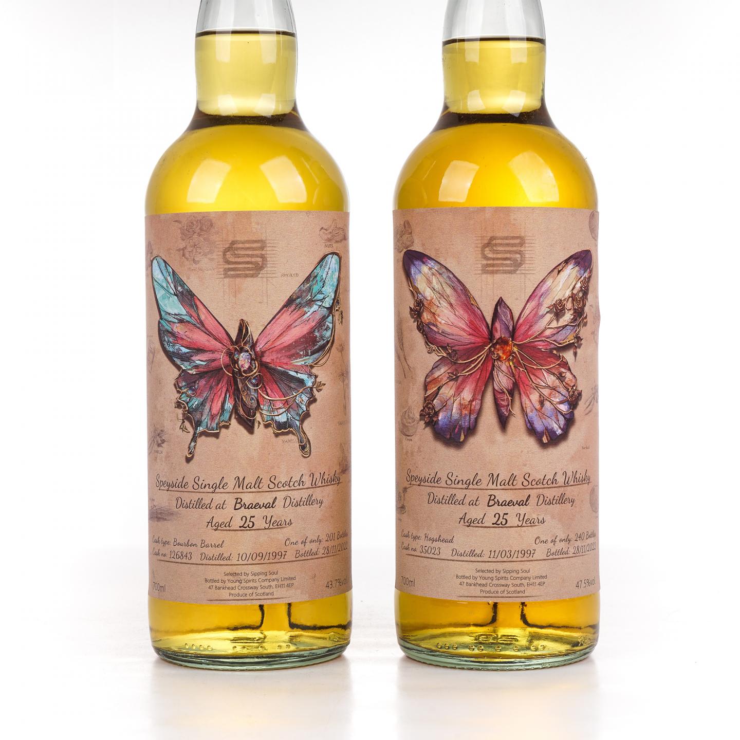 Braeval 25年 1997-2022 Young Spirits 2支组
