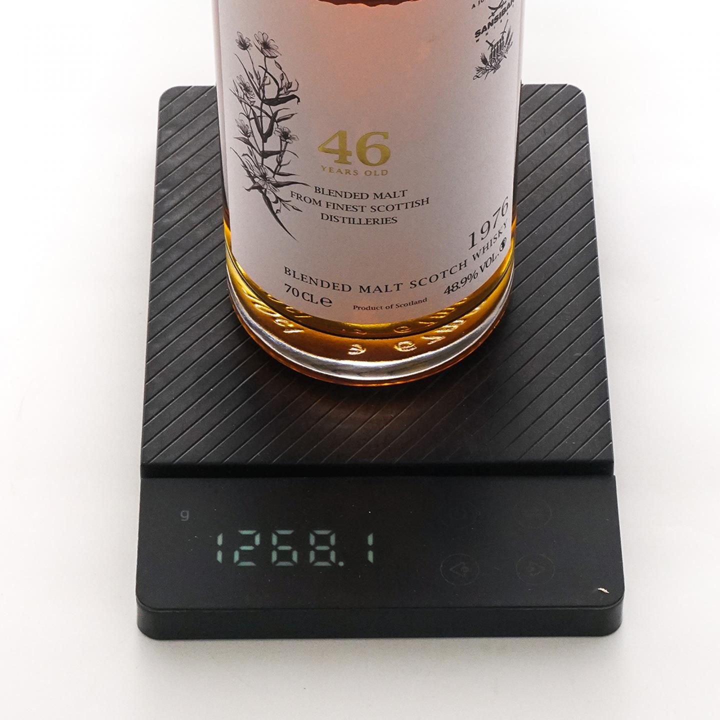 调和麦芽威士忌 46年 1976-2022 Sansibar