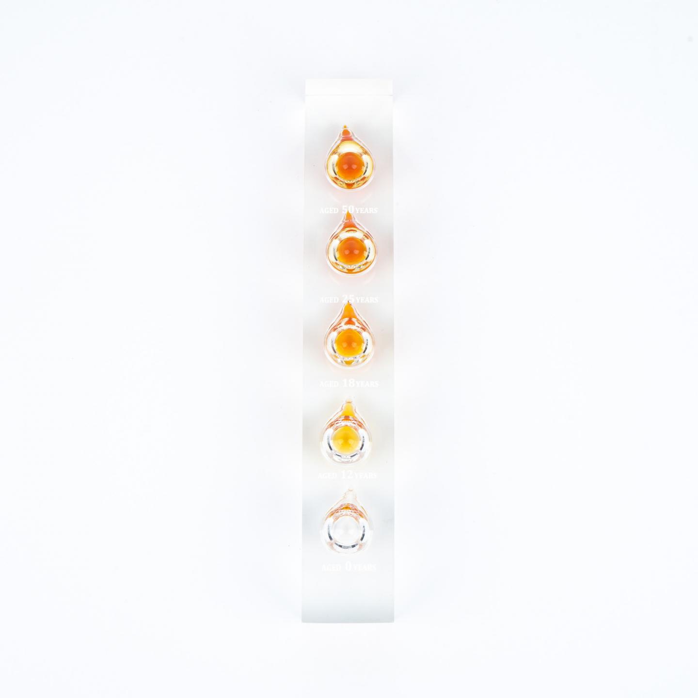 山崎 含50 25 18 12 0年酒液 展示摆件