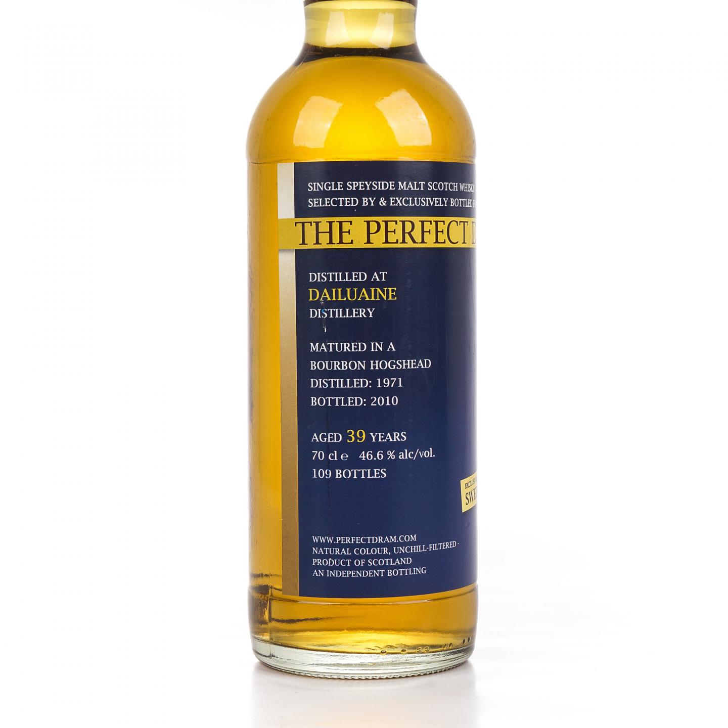 Dailuaine 大云 1971-2010 39年 TWA