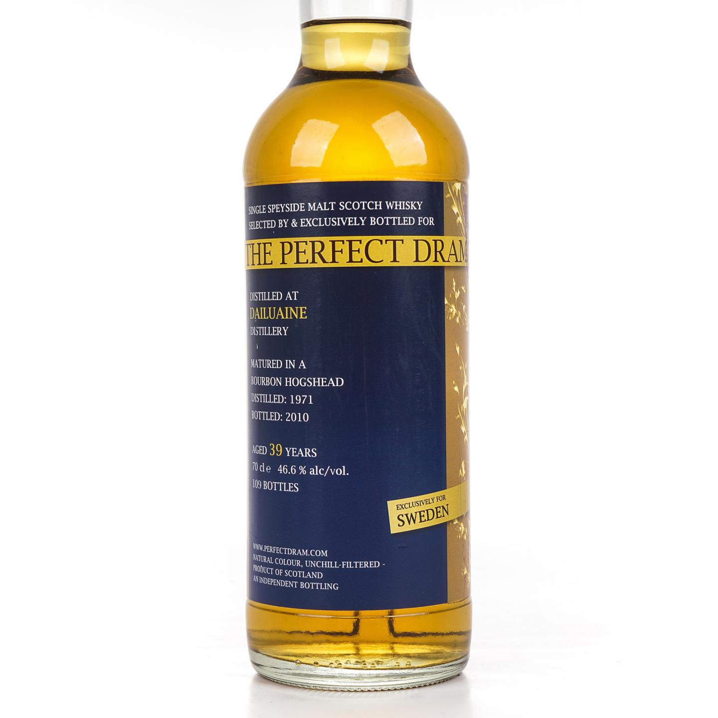 Dailuaine 大云 1971-2010 39年 TWA