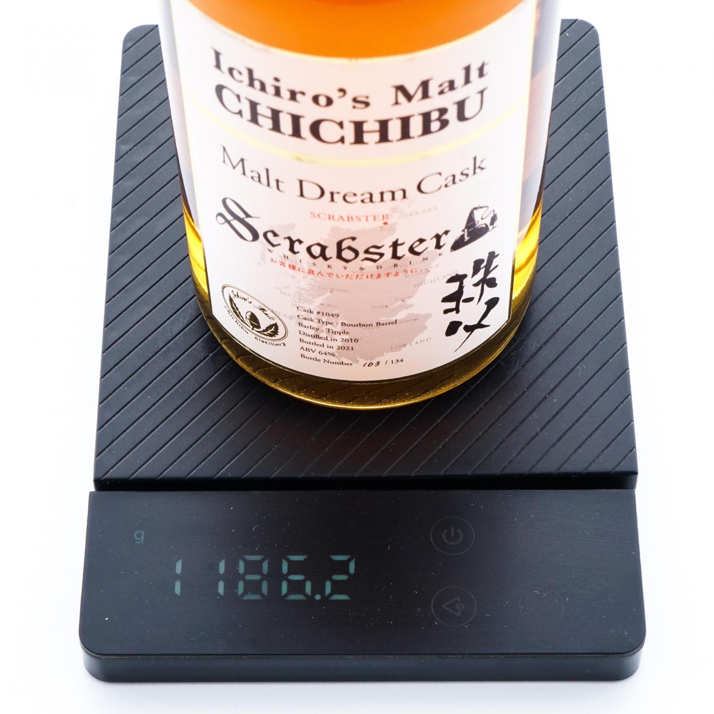 秩父 2010-2021 Malt Dream Cask 波本桶#1049