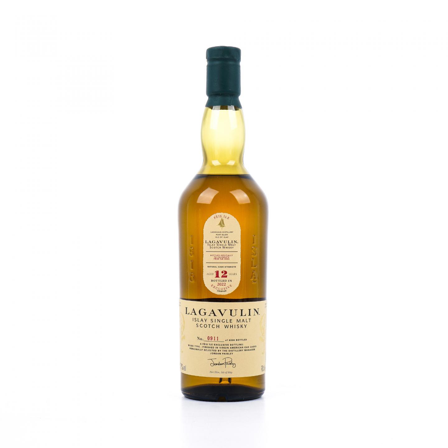 Lagavulin 乐加维林 12年 Feis Ile 2022 桶强