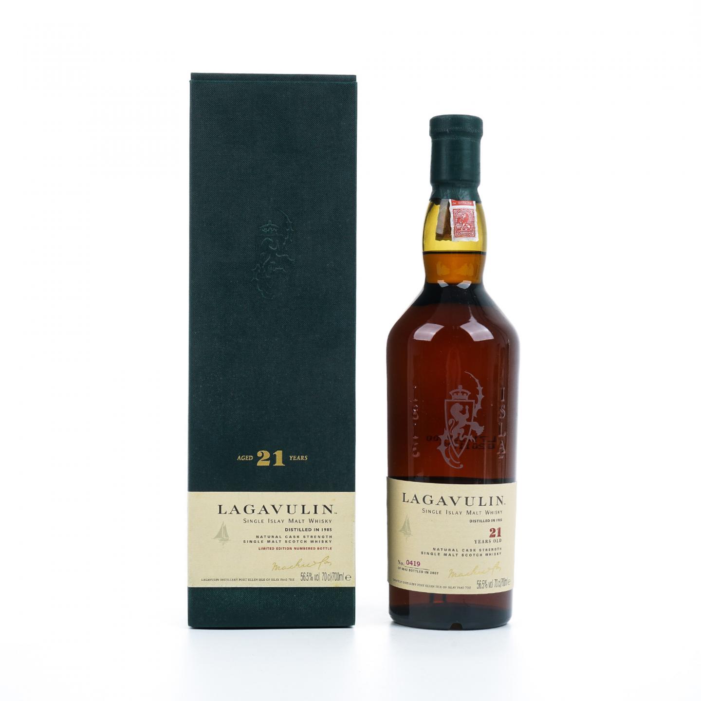 Lagavulin 乐加维林 21年 1985-2007 SR