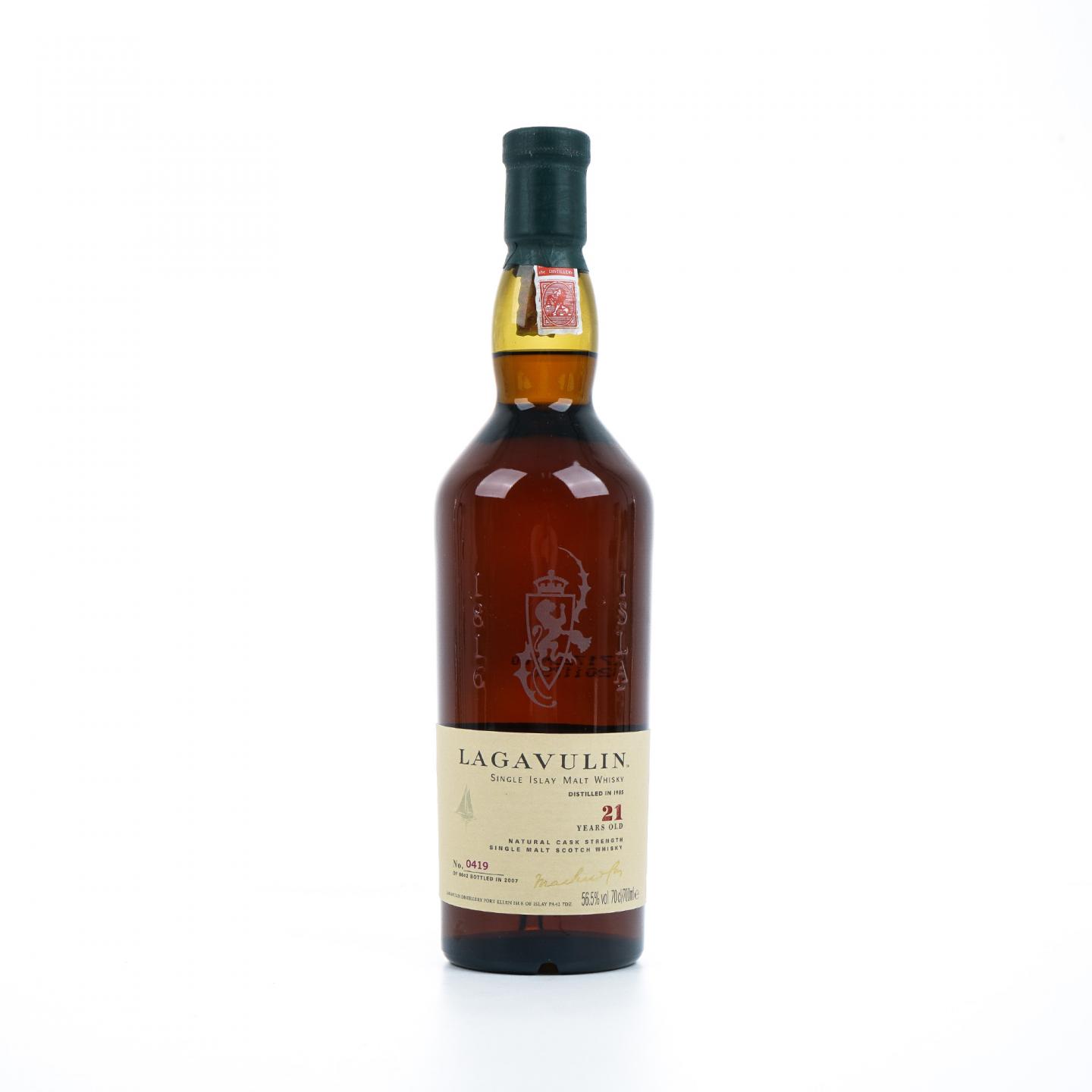 Lagavulin 乐加维林 21年 1985-2007 SR