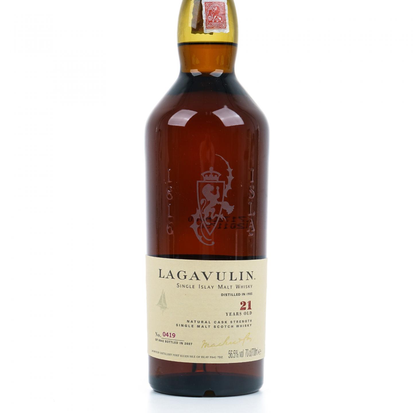 Lagavulin 乐加维林 21年 1985-2007 SR