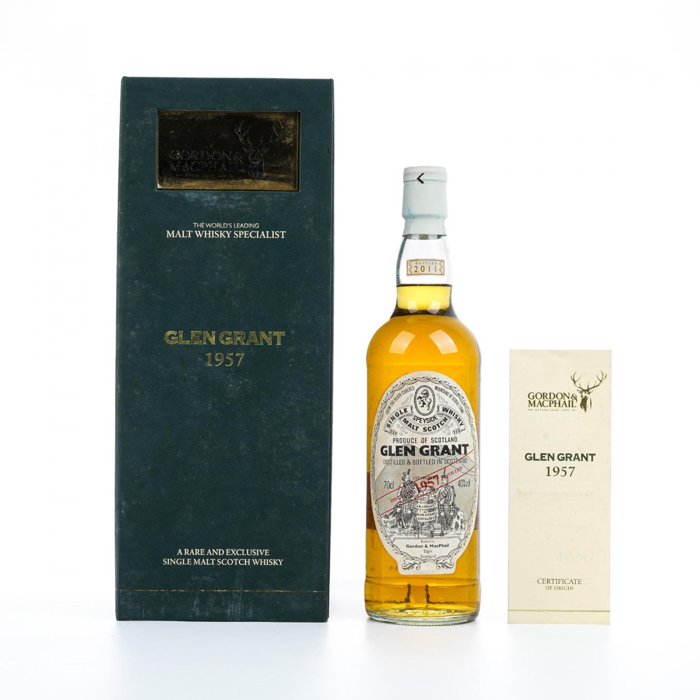 Glen Grant 格兰冠 1957-2011 雪莉桶 GM