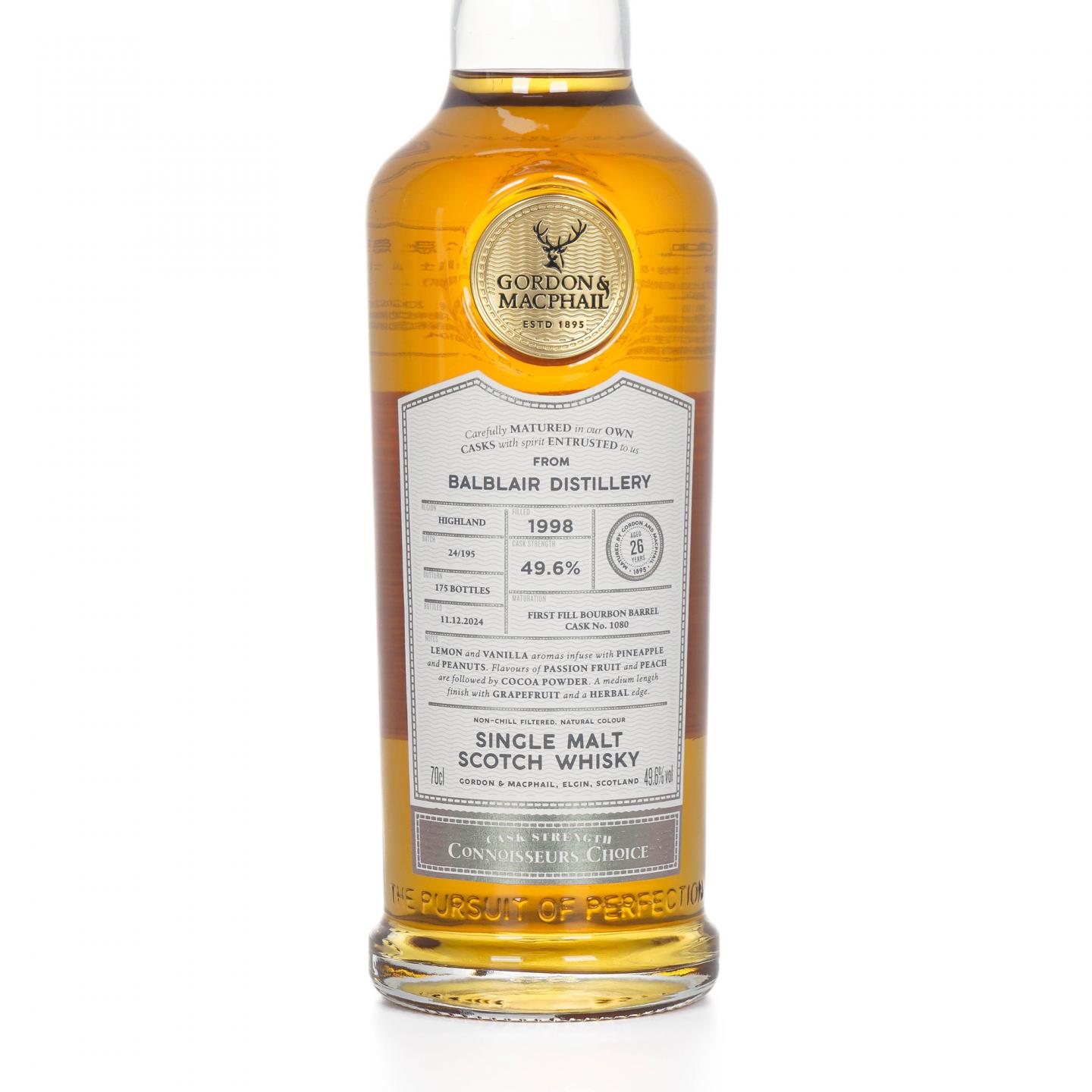 Balblair 巴布莱尔 26年 1998-2024 GM鉴赏家之选