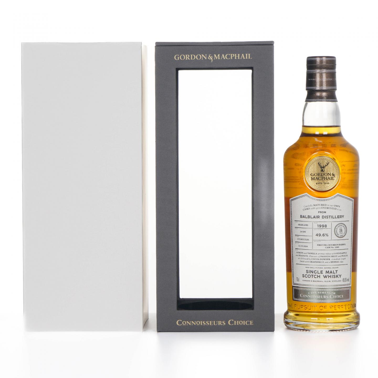 Balblair 巴布莱尔 26年 1998-2024 GM鉴赏家之选 波本桶