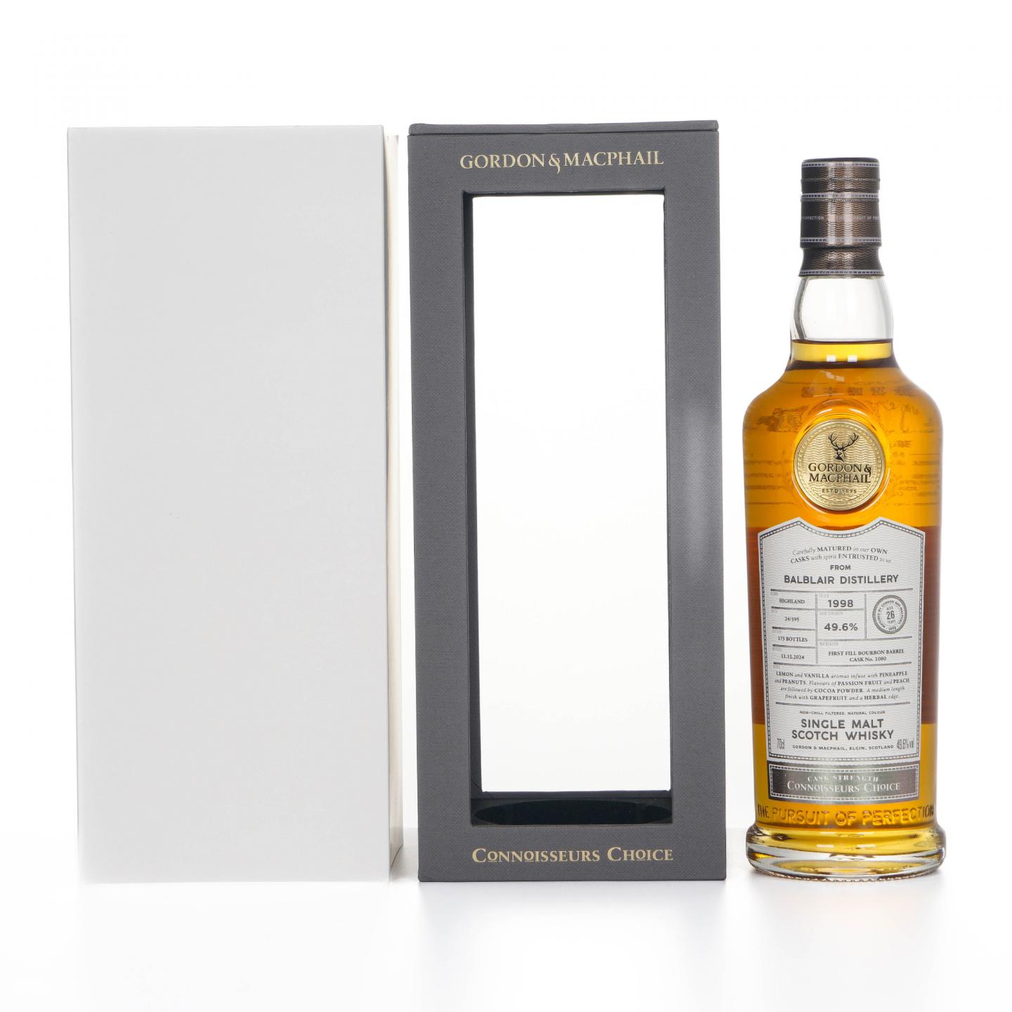 Balblair 巴布莱尔 26年 1998-2024 GM鉴赏家之选 波本桶 桶强