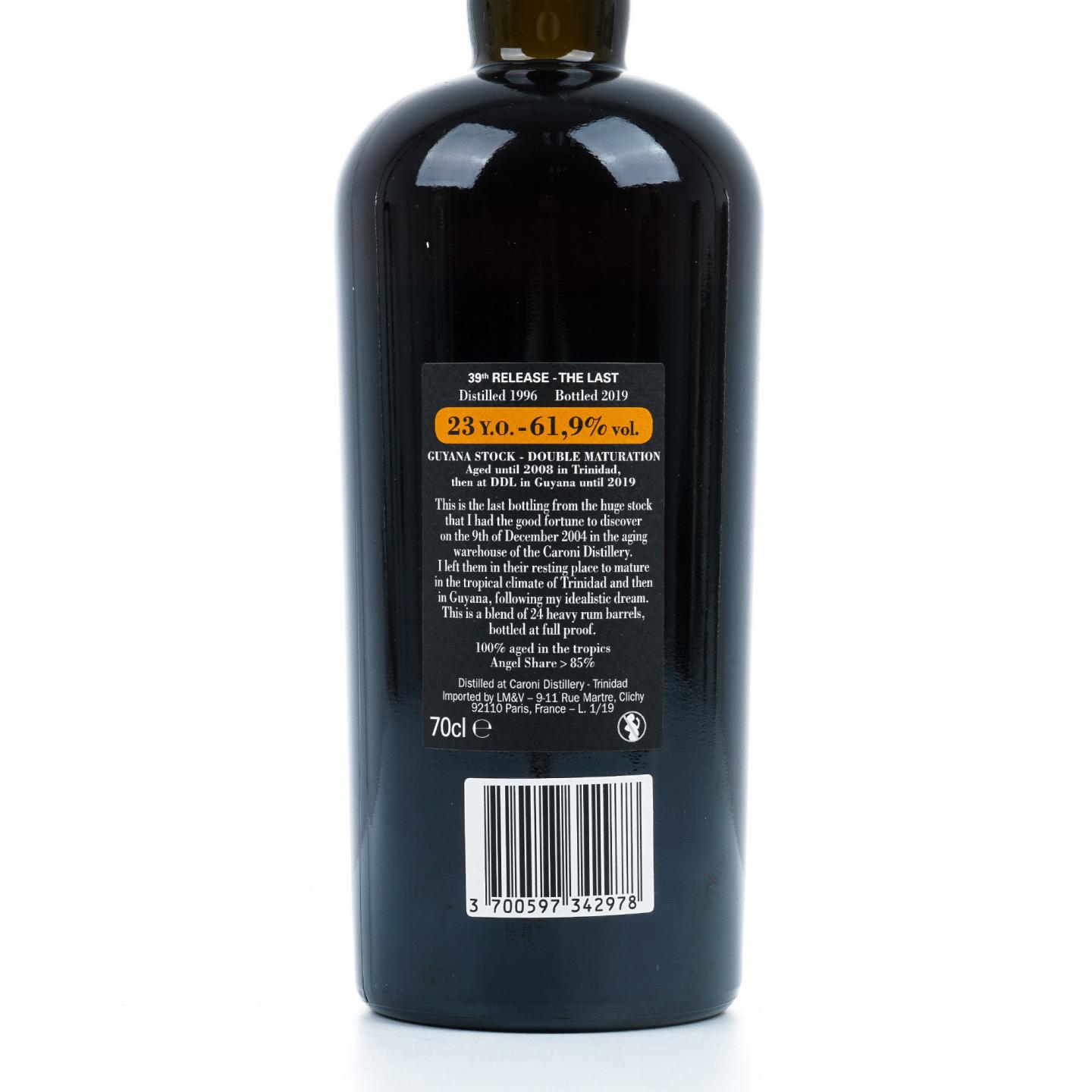 Caroni 23年 1996-2019 Full Proof Heavy Trinidad Rum 700ml