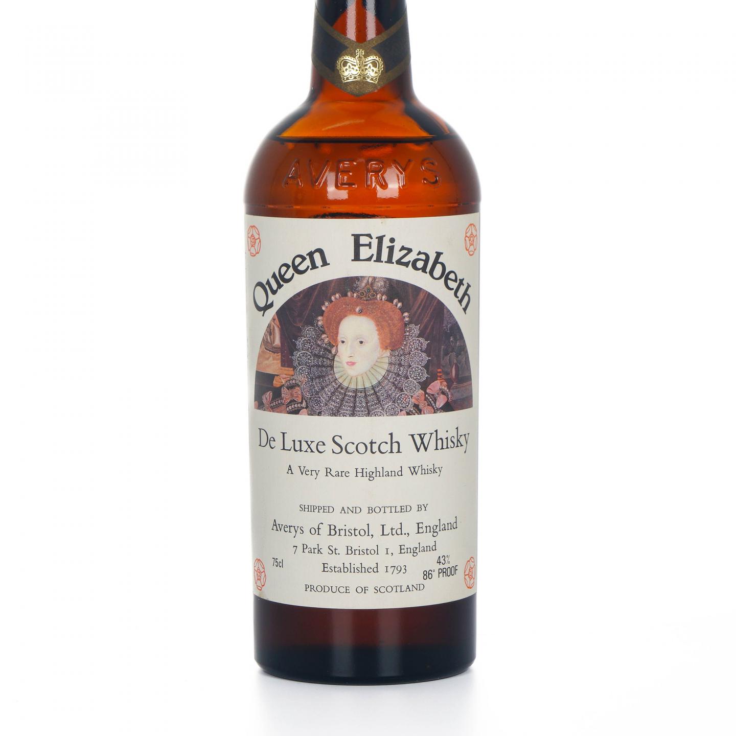 伊丽莎白女王 Averys 调和 De Luxe 750ML