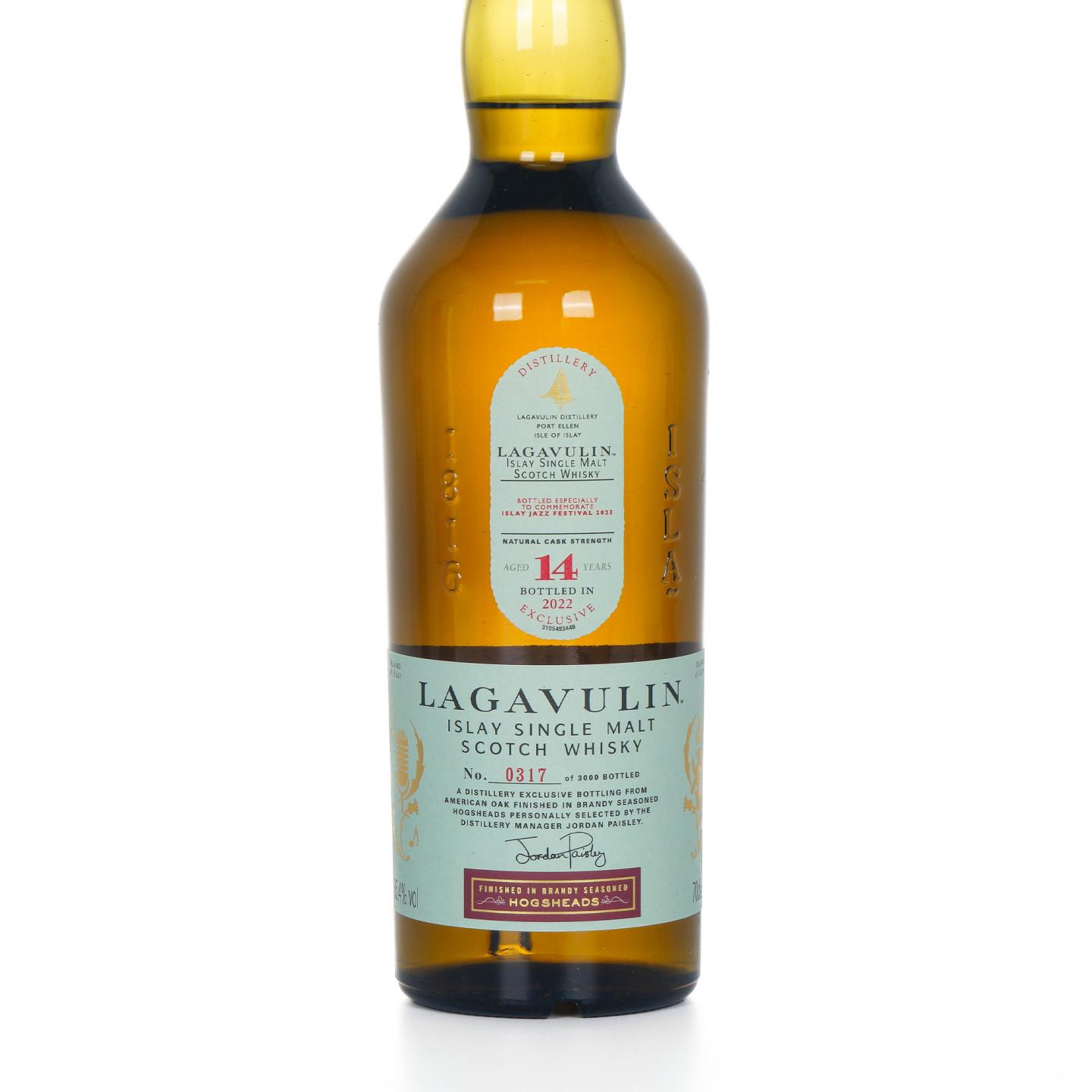 Lagavulin 乐加维林 14年 2022 爵士音乐节 700ml