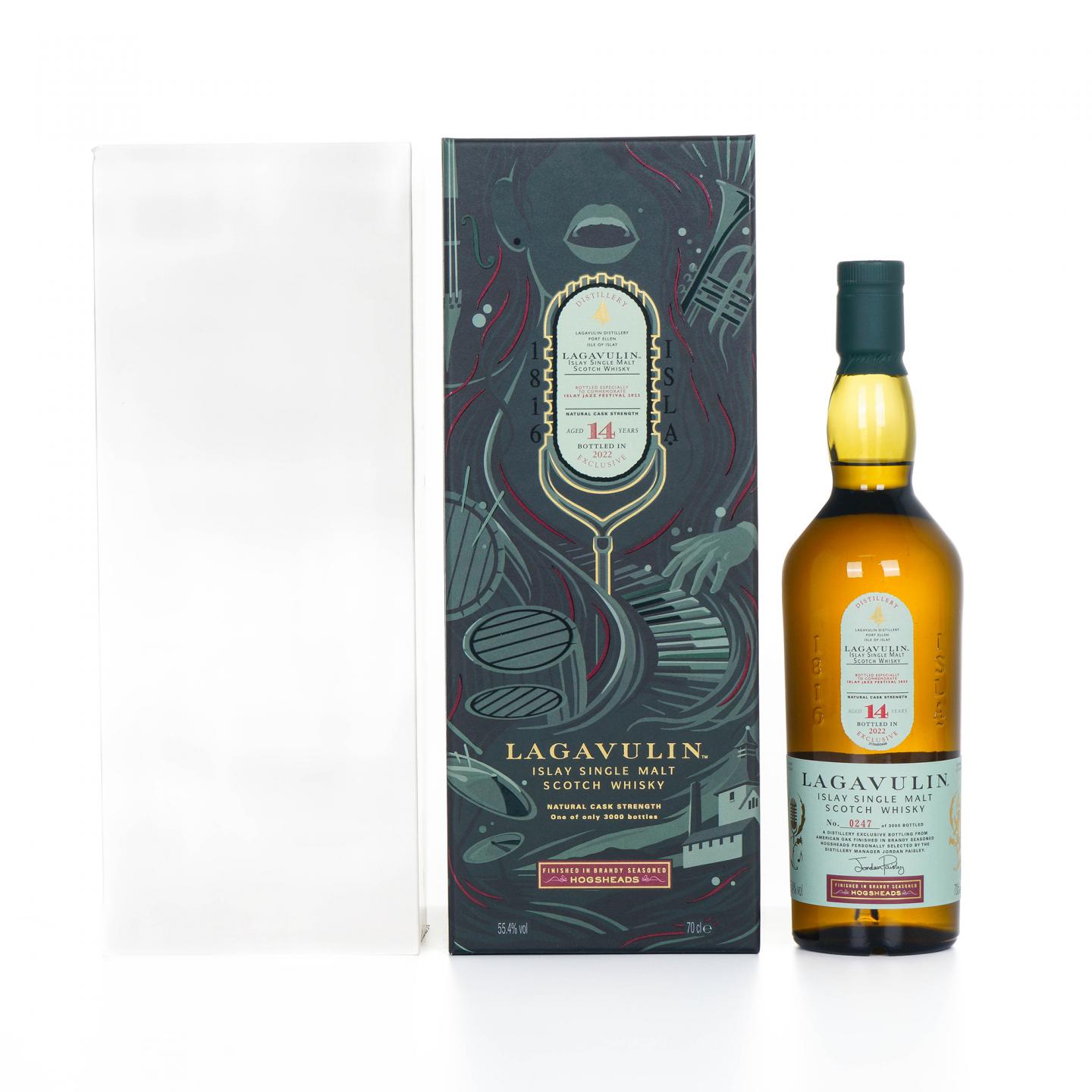 Lagavulin 乐加维林 14年 2022 爵士音乐节 700ML