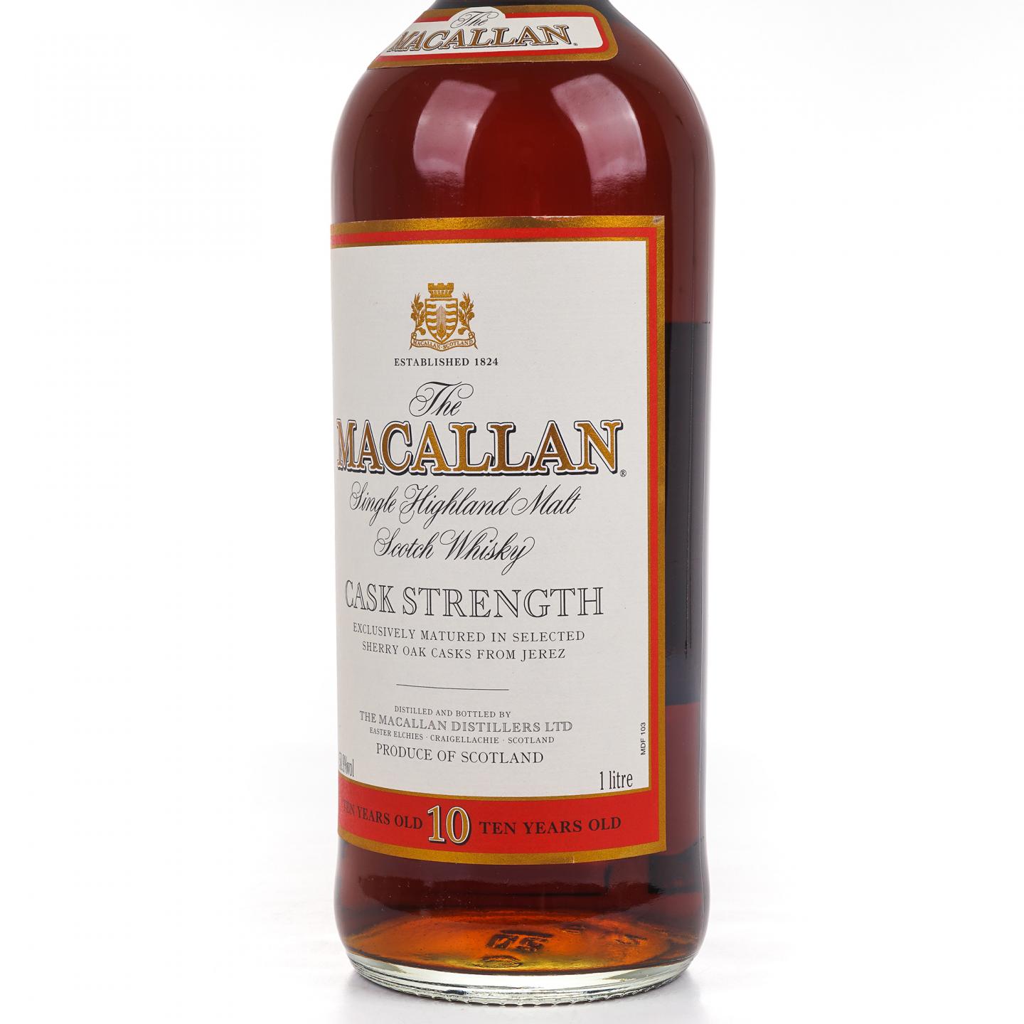 Macallan 麦卡伦 10年 桶强 1L 58.8%Vol.
