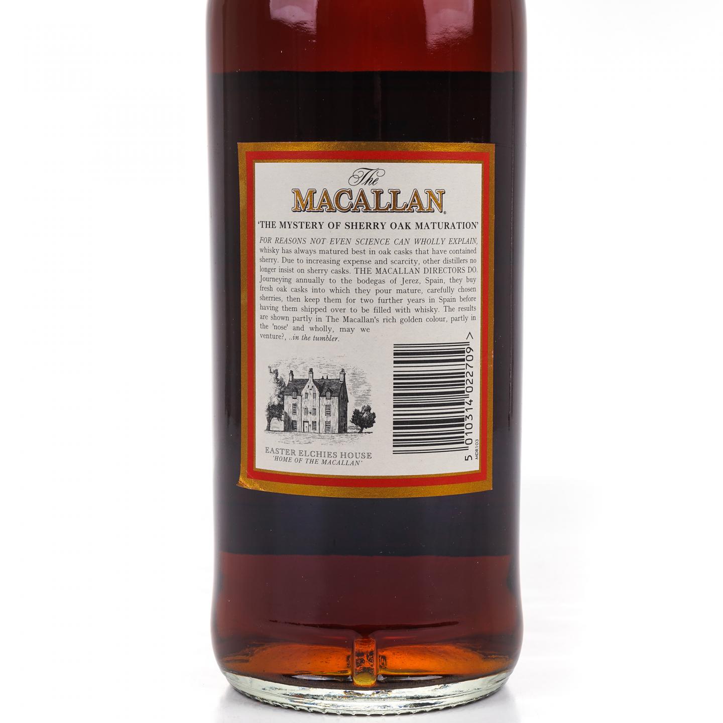 Macallan 麦卡伦 10年 桶强 1L 58.8%Vol.