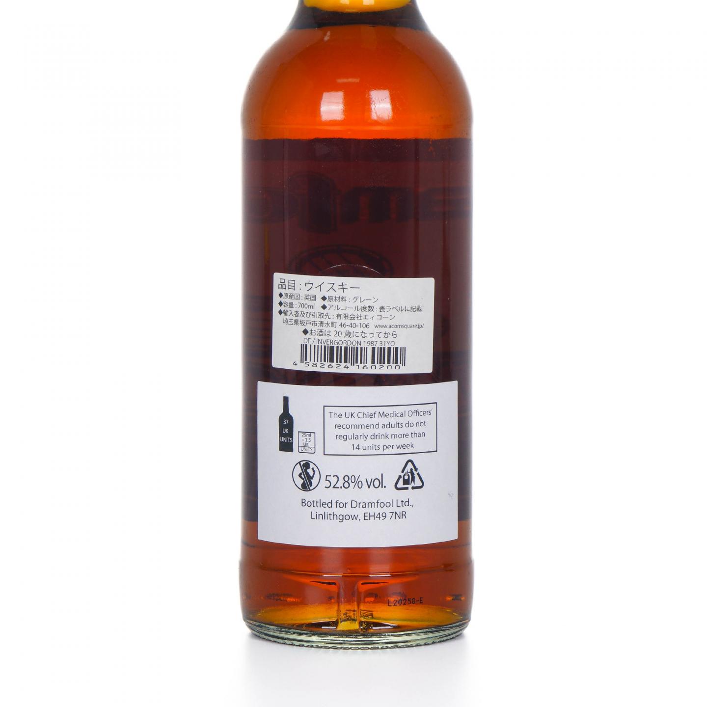 Invergordon 因弗戈登 31年 2020 雪莉桶 单谷