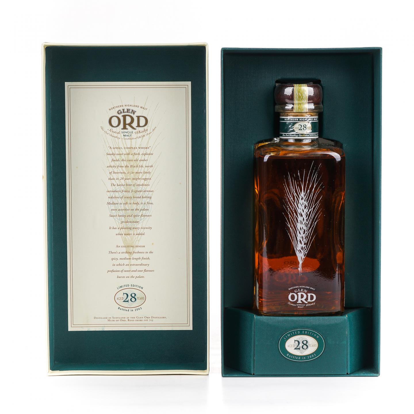 Glen Ord 格兰奥德 28年 2003 绿盒装