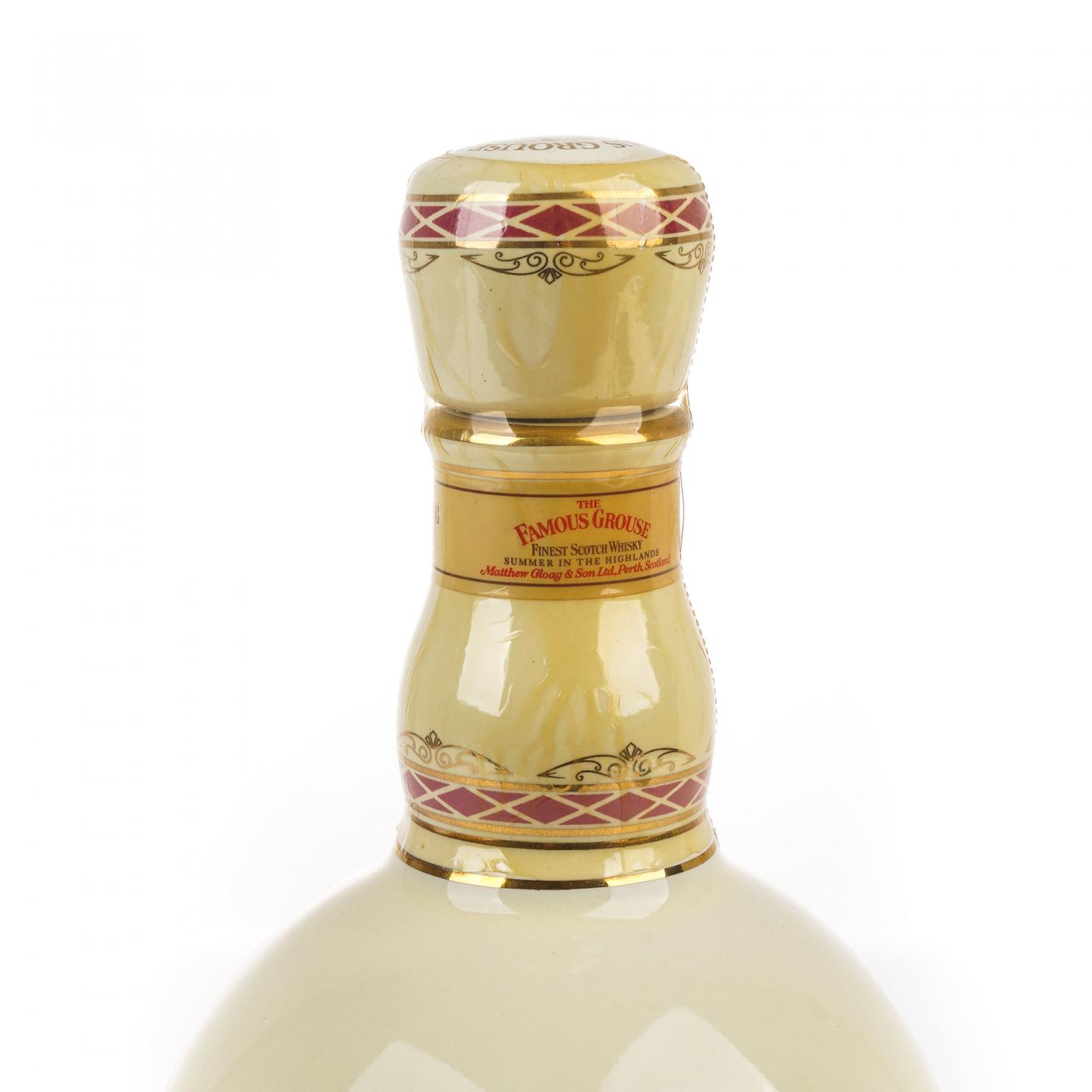 Famous grouse 威雀 1990s 瓷瓶