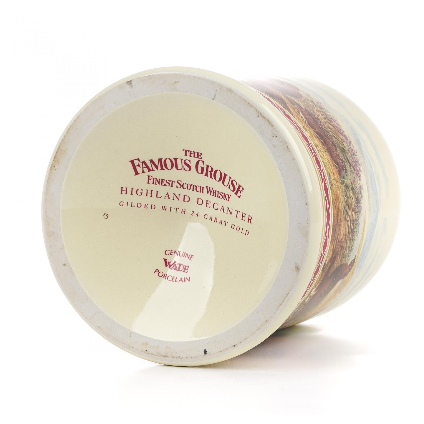 Famous grouse 威雀 1990s 瓷瓶